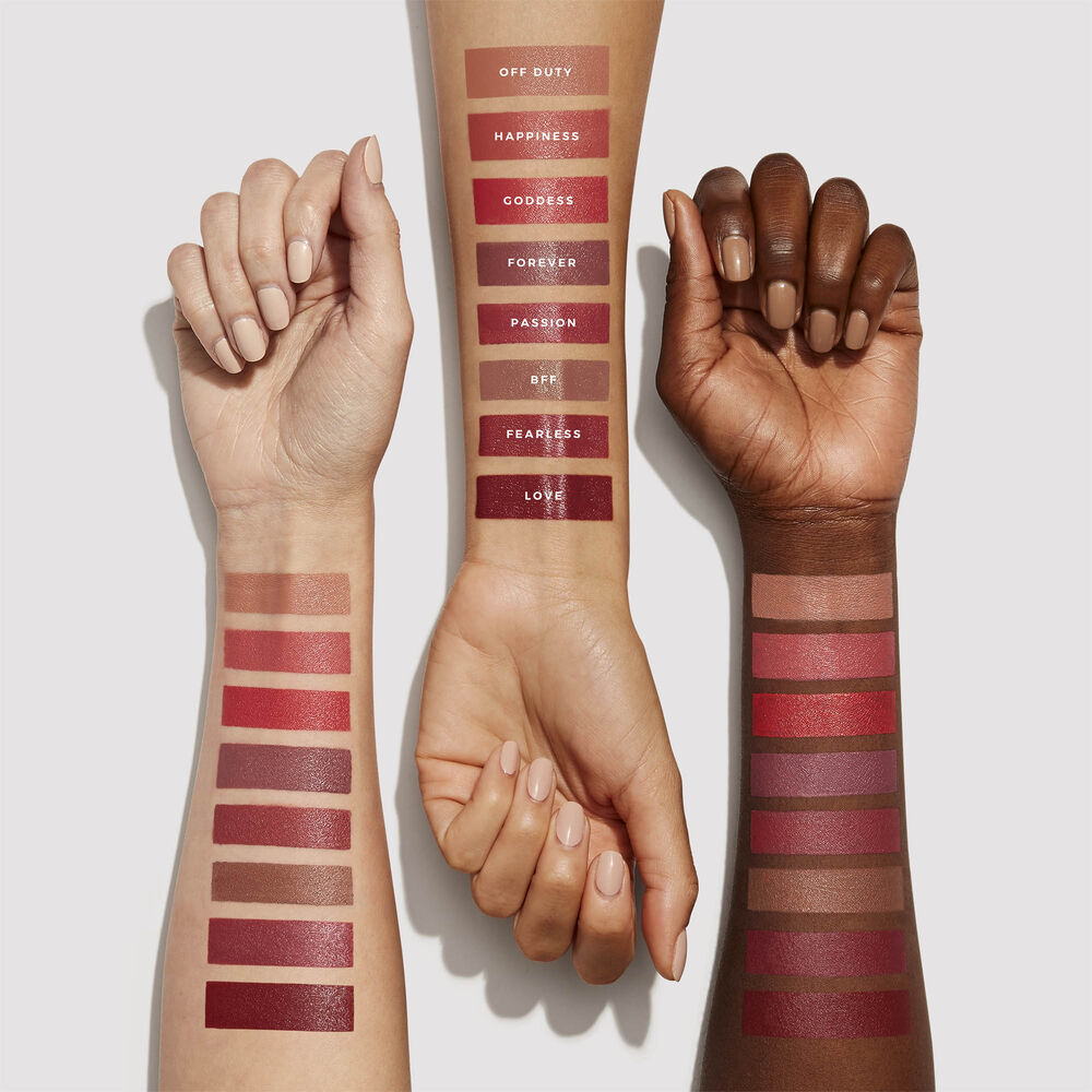 Arm Swatches of all eight shades