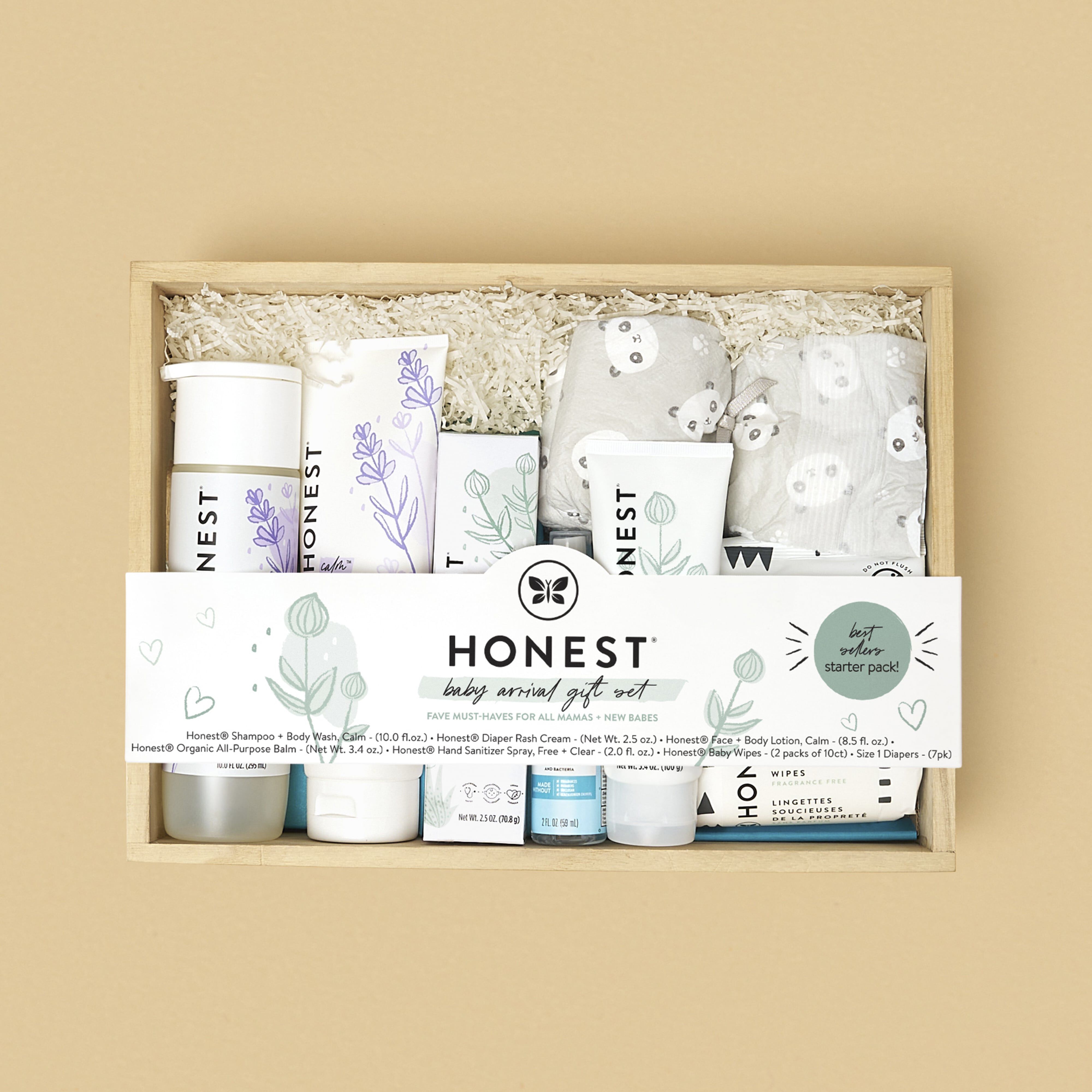 Honest company baby gift set hot sale