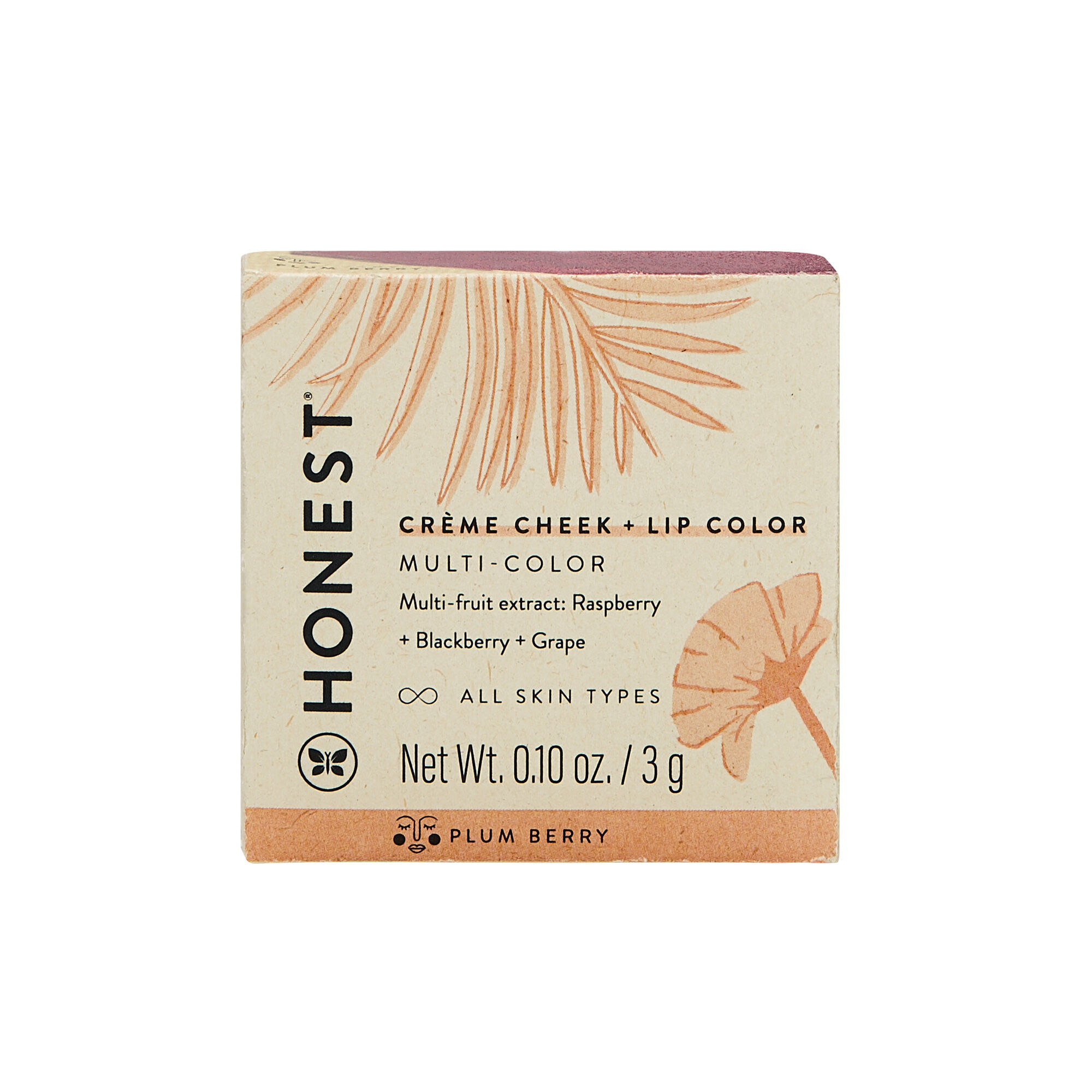 Creme Cheek + Lip Color, Plum Berry