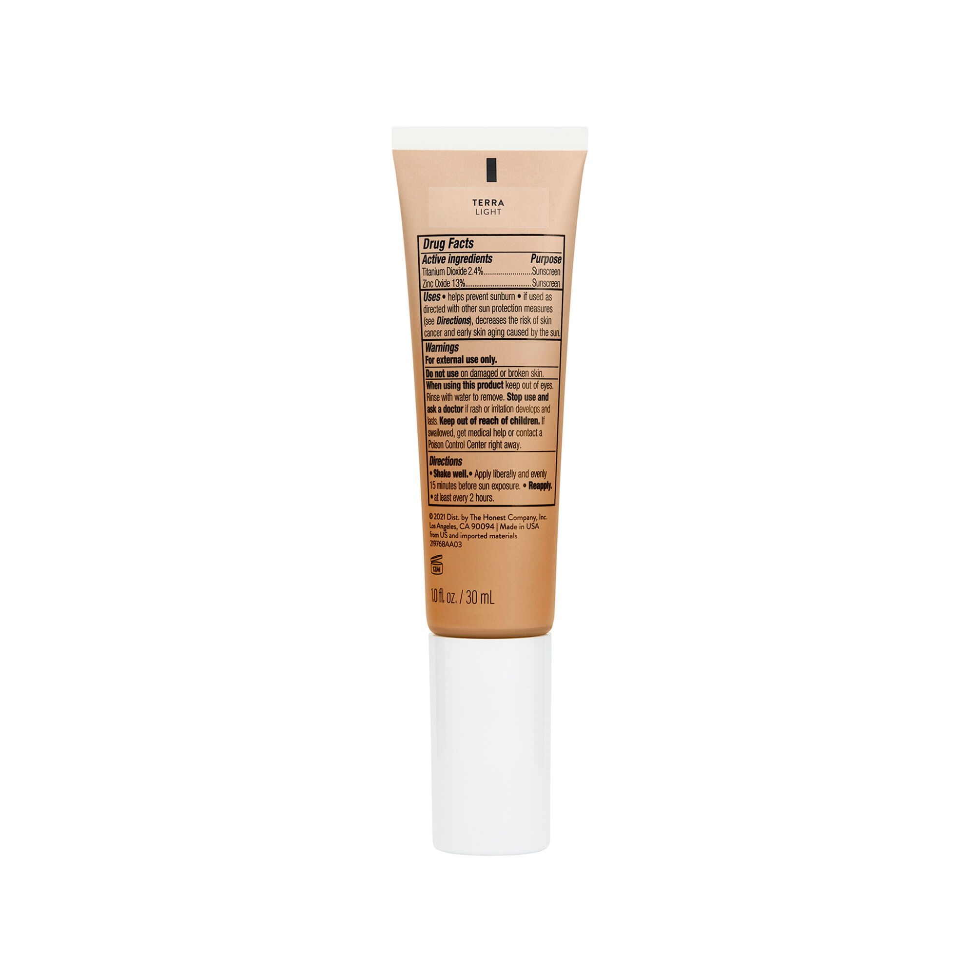 CCC Clean Corrective With Vitamin C Tinted Moisturizer Broad Spectrum SPF 30, Terra