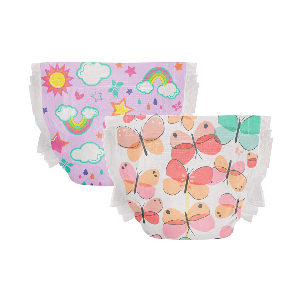 Clean Conscious Diaper Box, Skys the Limit + Wingin It, Size 6