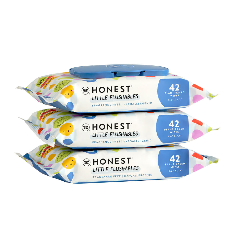 Little Flushables, 126 Count Wipes