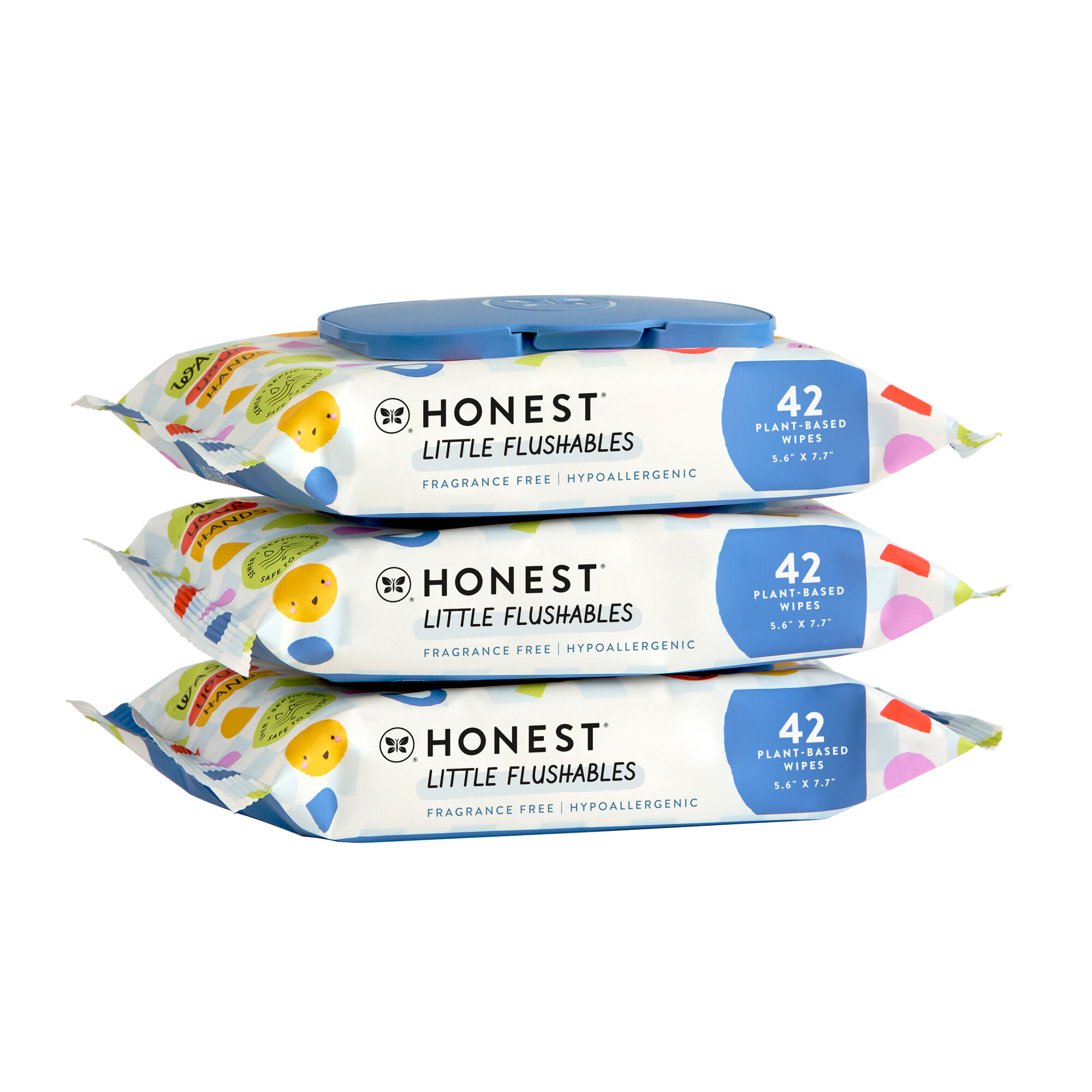 Little Flushables, 126 Count Wipes