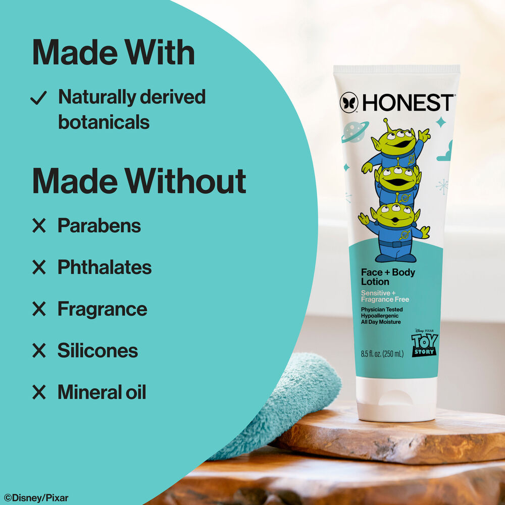 Disney and Pixar's Toy Story Face + Body Lotion, Sensitive