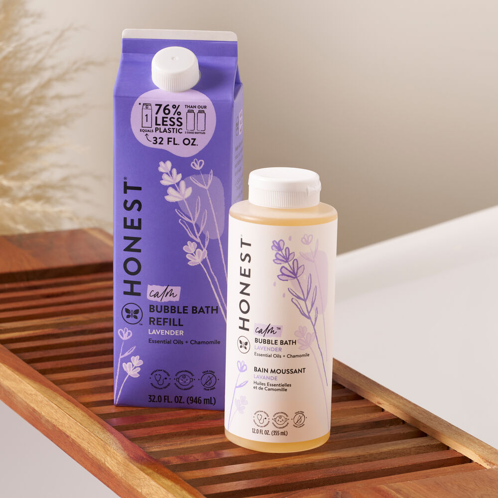 Bubble Bath, Carton Refill, Lavender