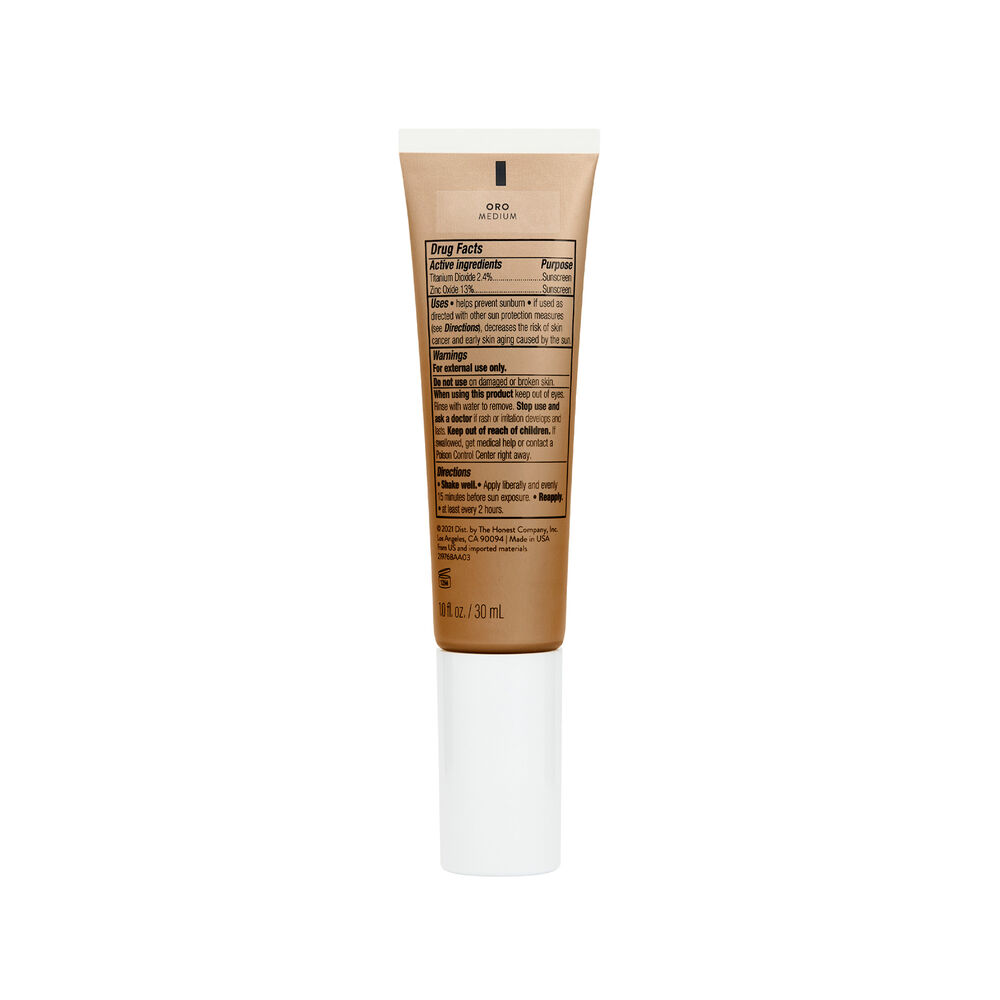 CCC Clean Corrective With Vitamin C Tinted Moisturizer Broad Spectrum SPF 30, Oro