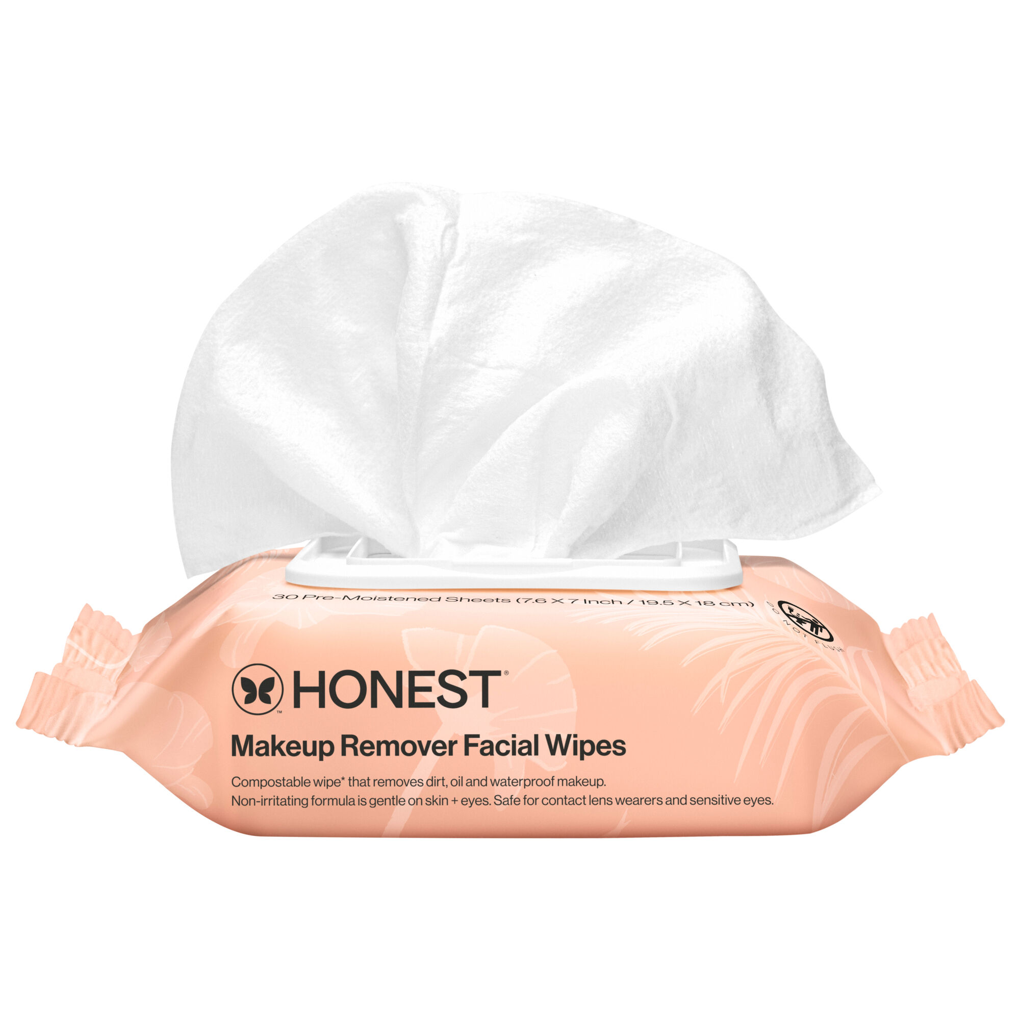 Makeup Remover Wipes, 30 Count