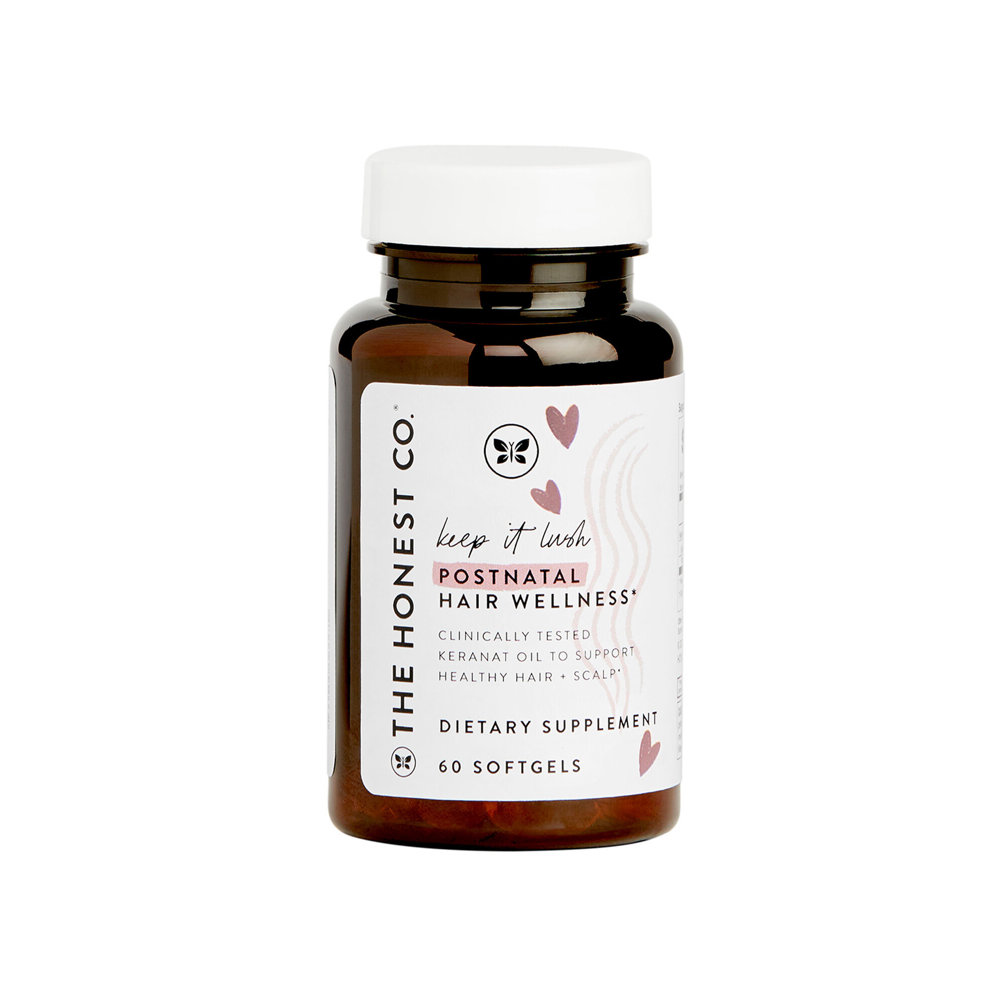 Keep It Lush Postnatal Hair Wellness Supplement