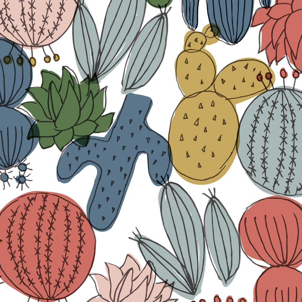 Clean Conscious Diaper, Cactus Cuties, Size 4