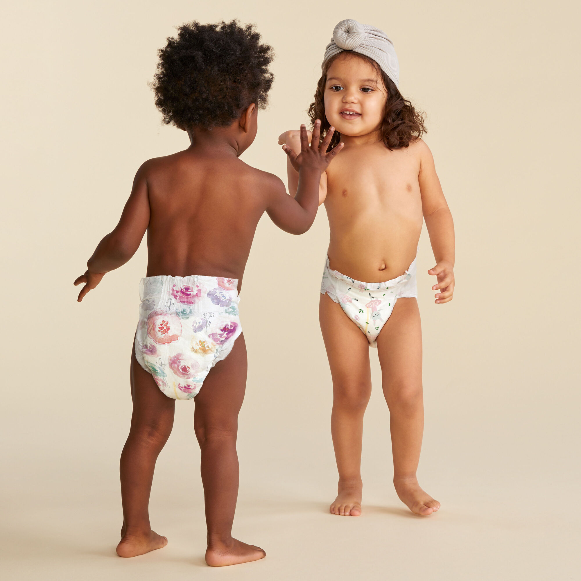Clean Conscious Diaper Box, Rose Blossom + Tutu Cute, Size 1