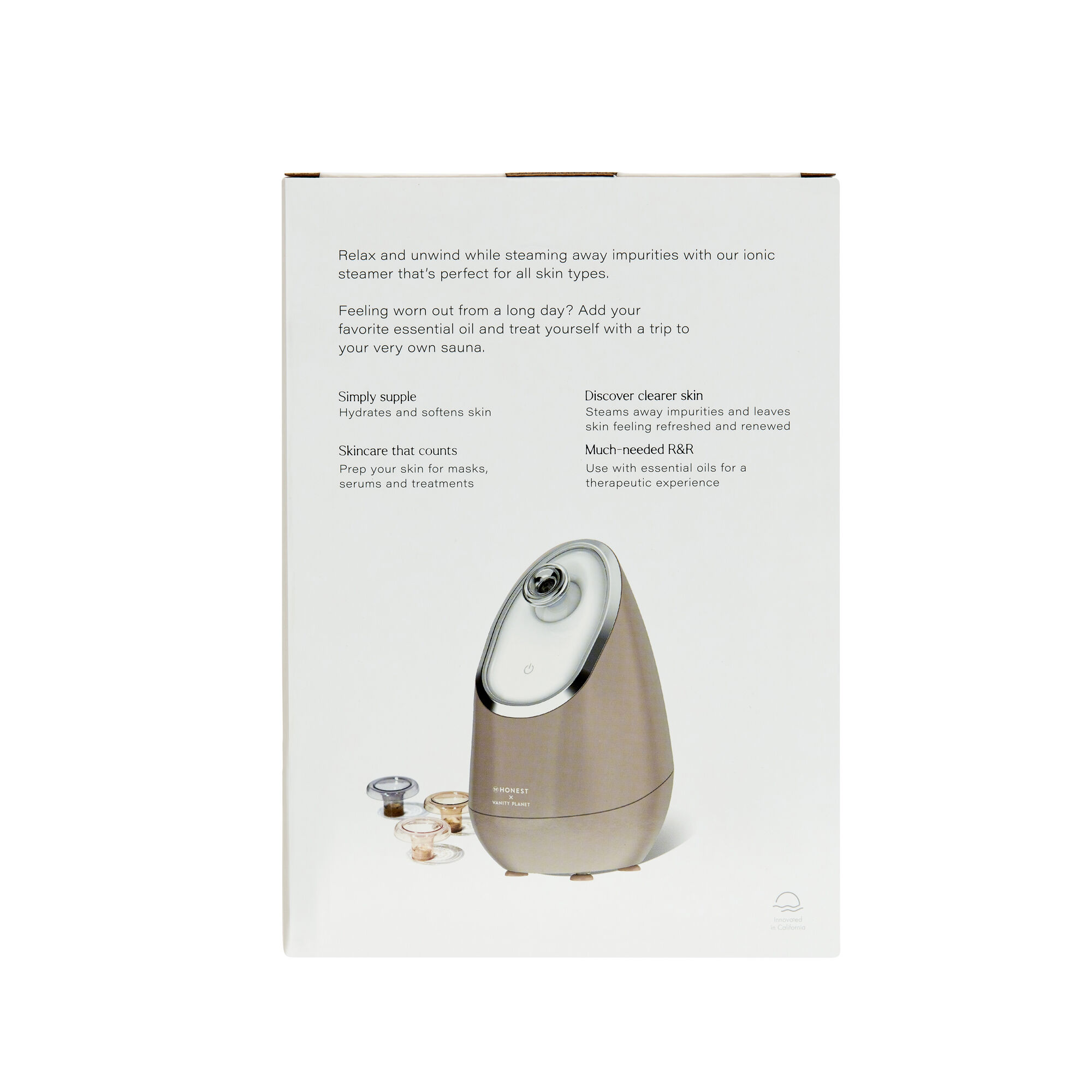 Honest x Vanity Planet Aira Ionic Facial Steamer