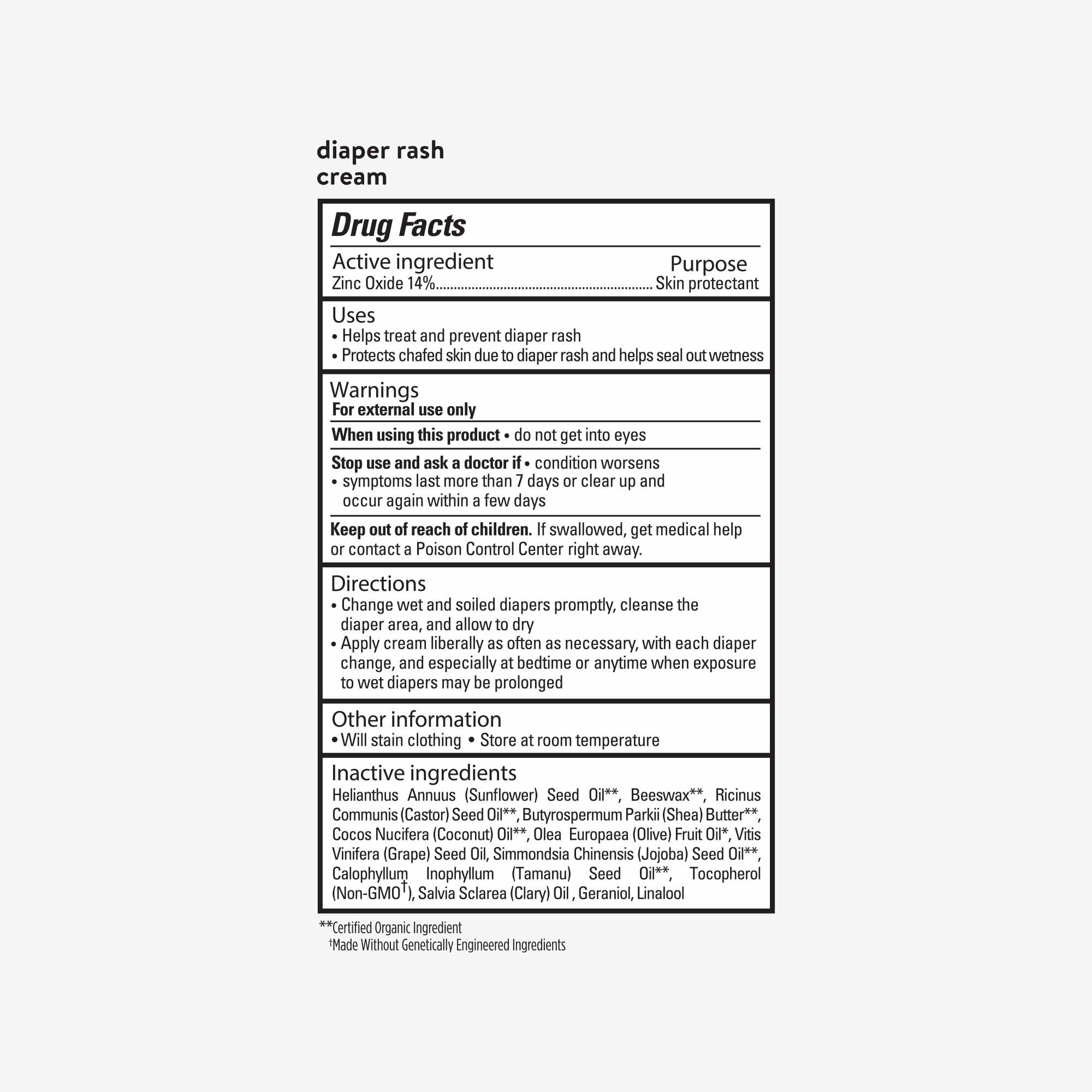 up and up diaper ingredients