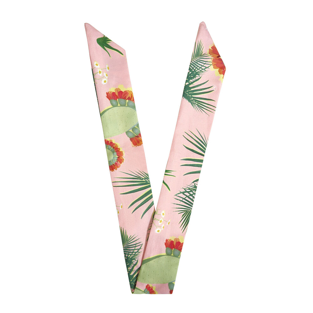 Twist Headwrap, Palm Print