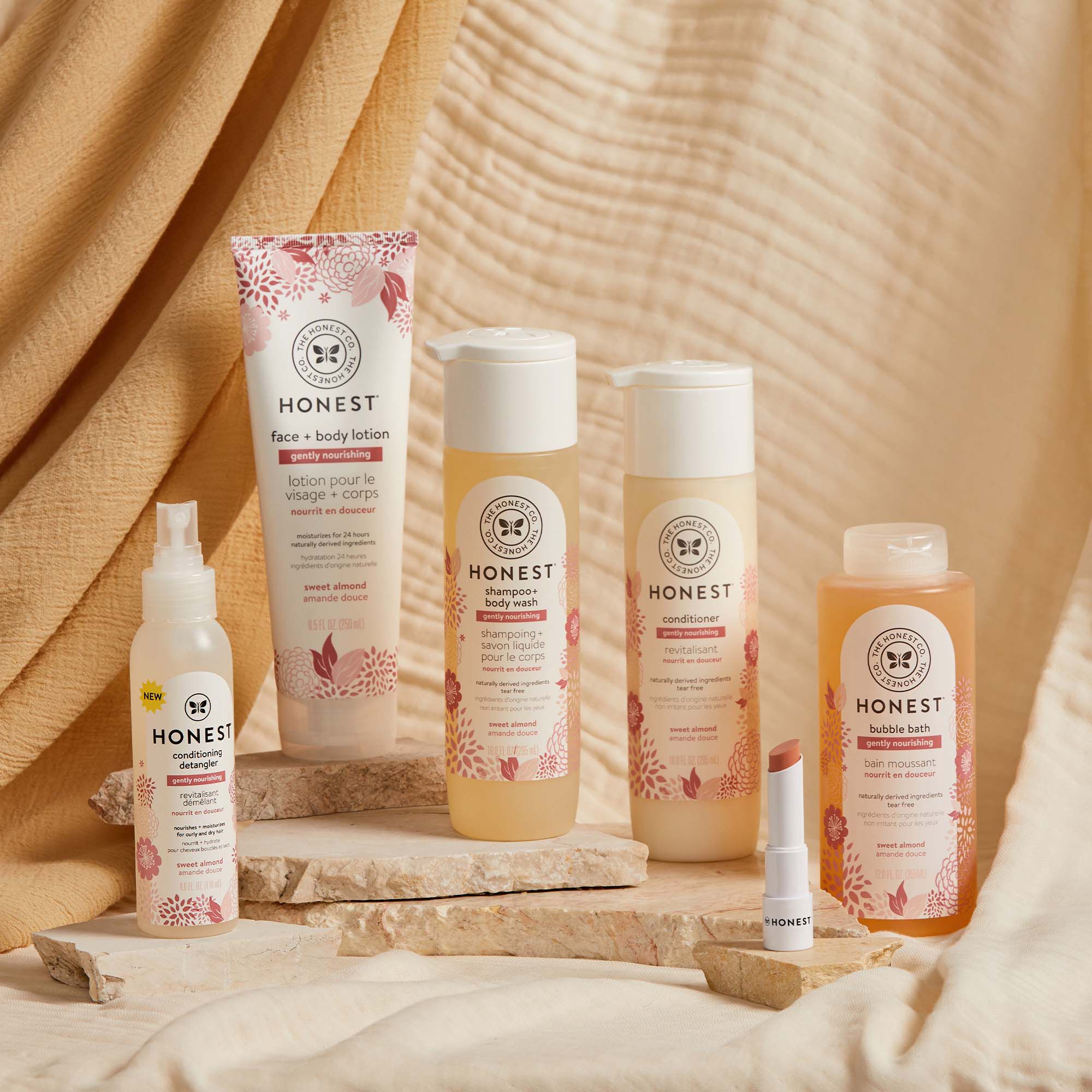 The gift set includes skin and body care items that will help improve her beauty even more.