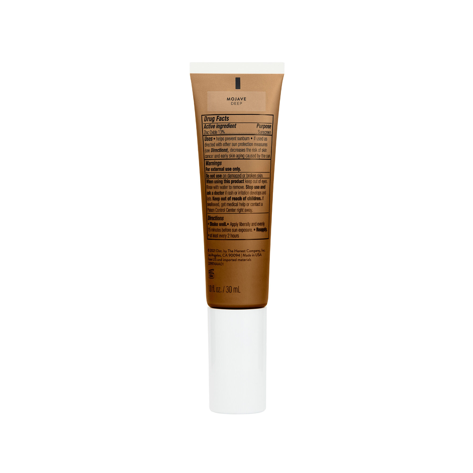 CCC Clean Corrective With Vitamin C Tinted Moisturizer Broad Spectrum SPF 30, Mojave