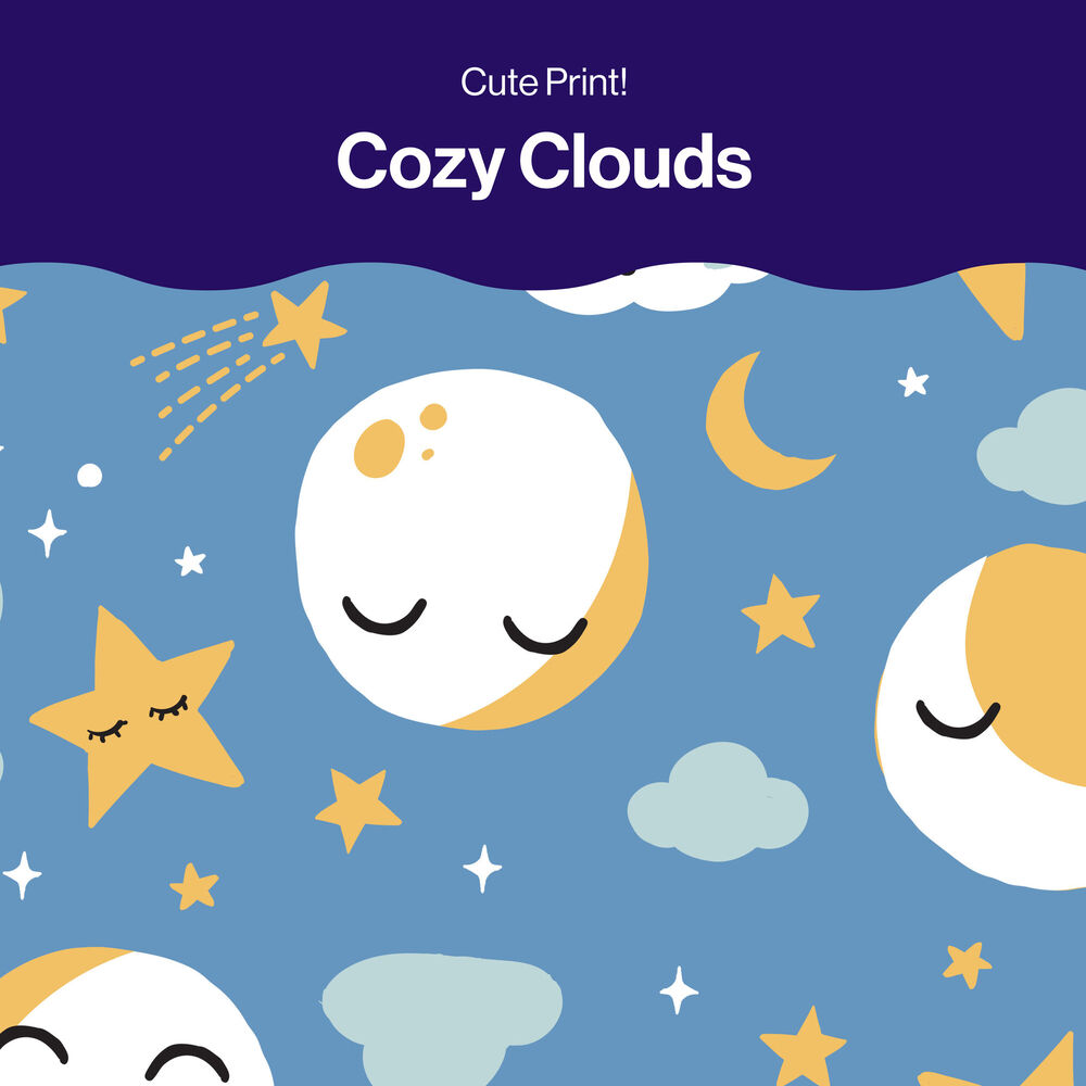 Overnight Diapers, Cozy Cloud, Size 5