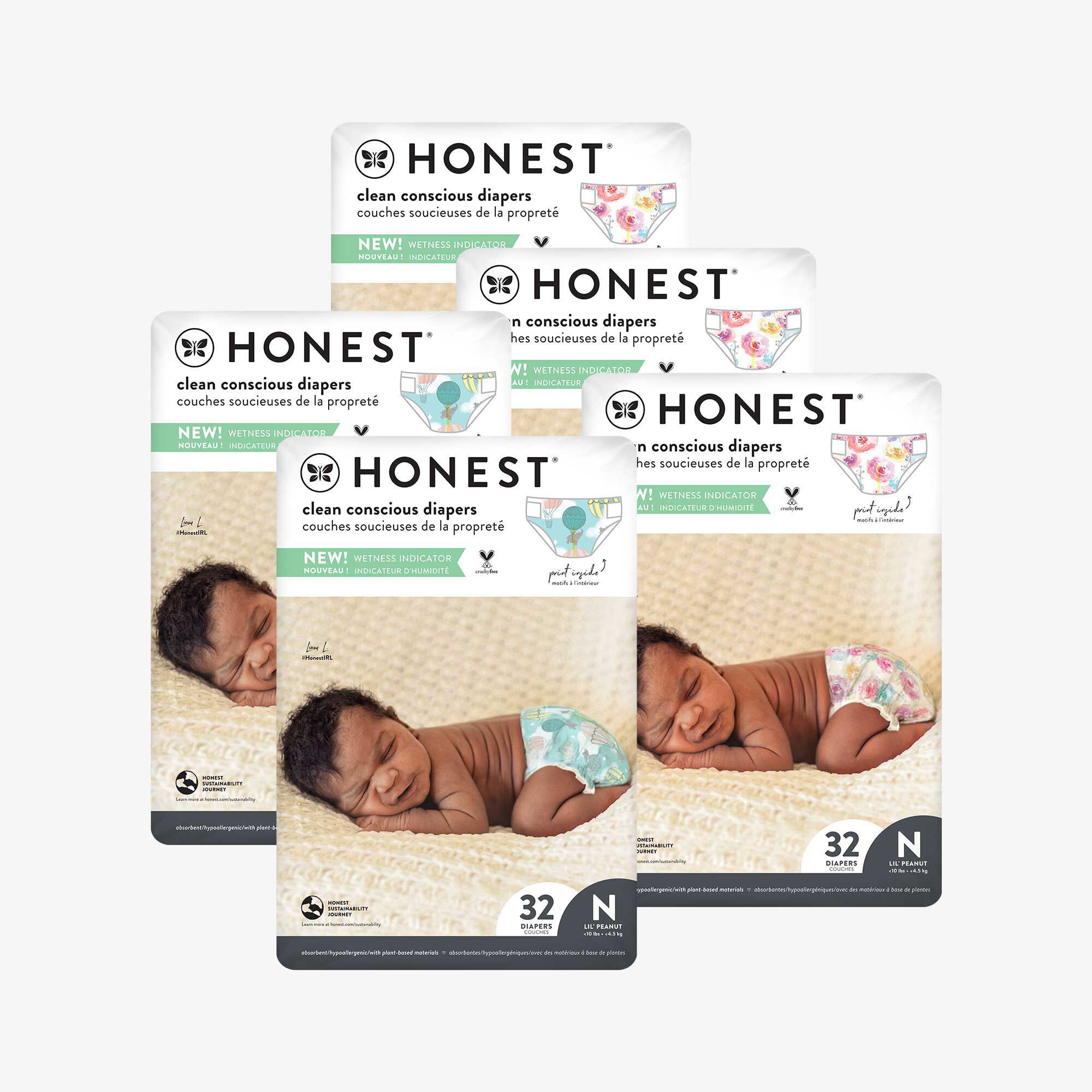 Box of Diapers Bulk Baby Diapers Honest