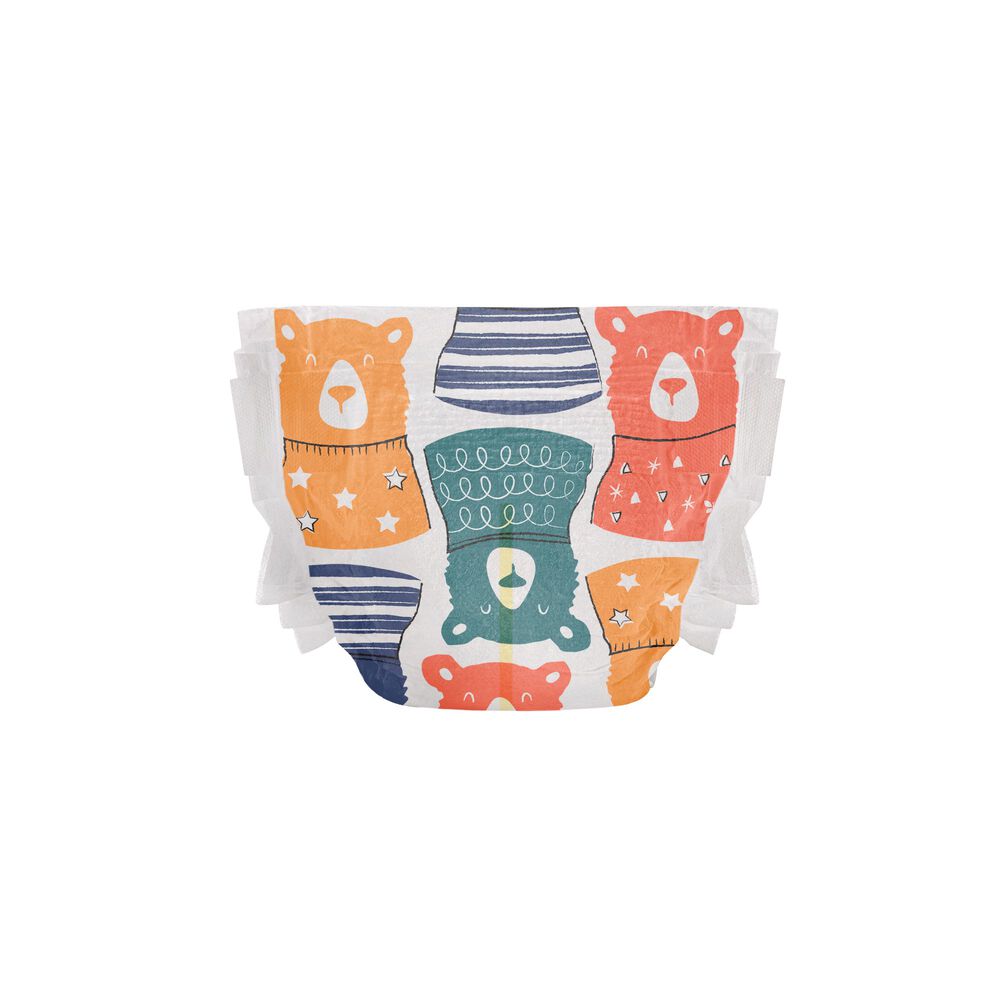 Clean Conscious Diaper, Beary Cool, Size 5