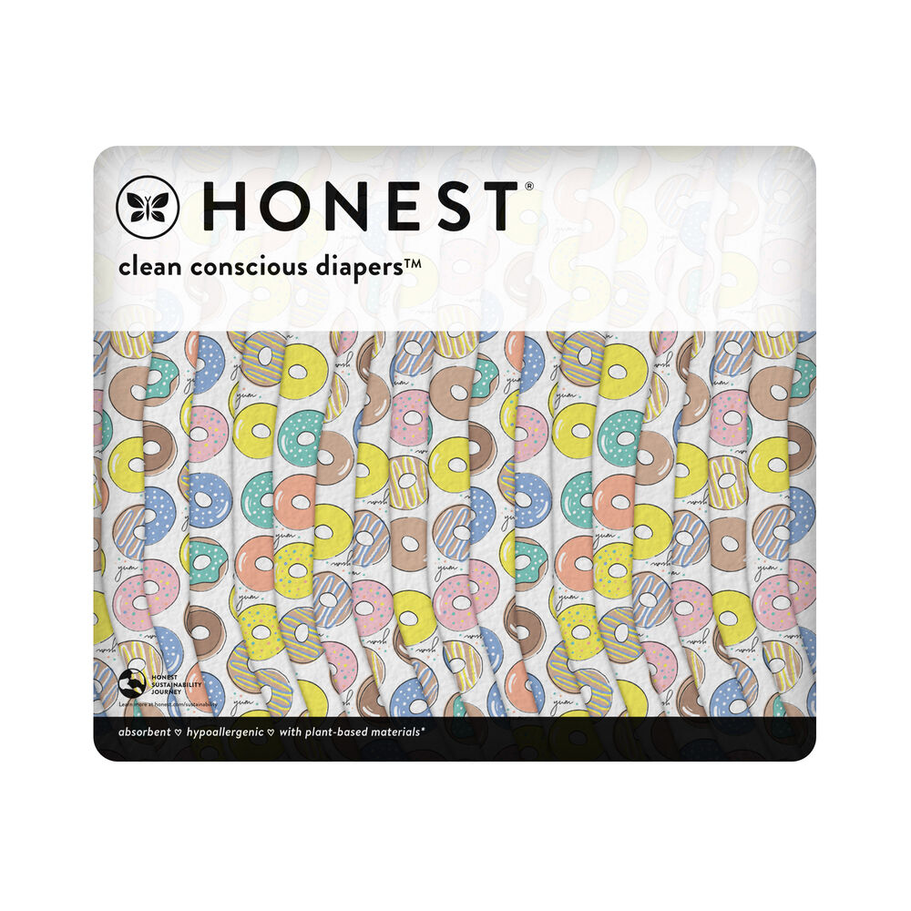 Clean Conscious Diaper, Donut Grow Up, Size 3