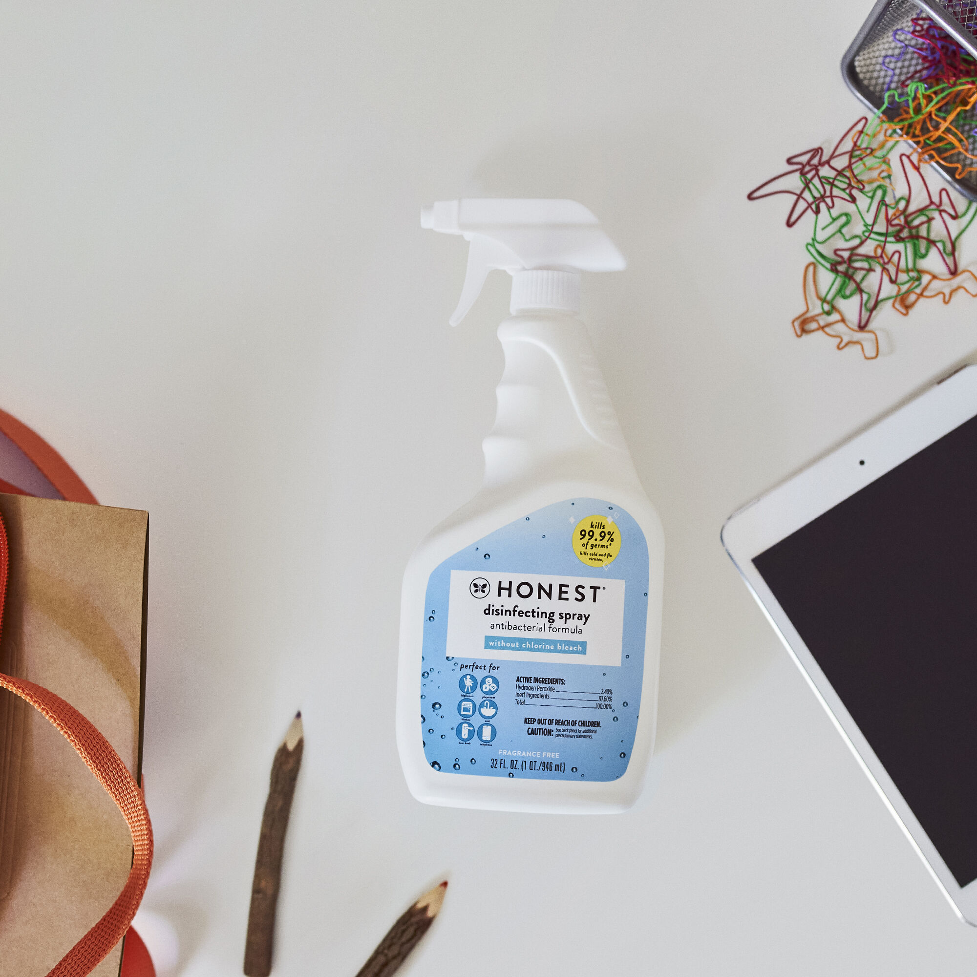 honest disinfectant spray bottle