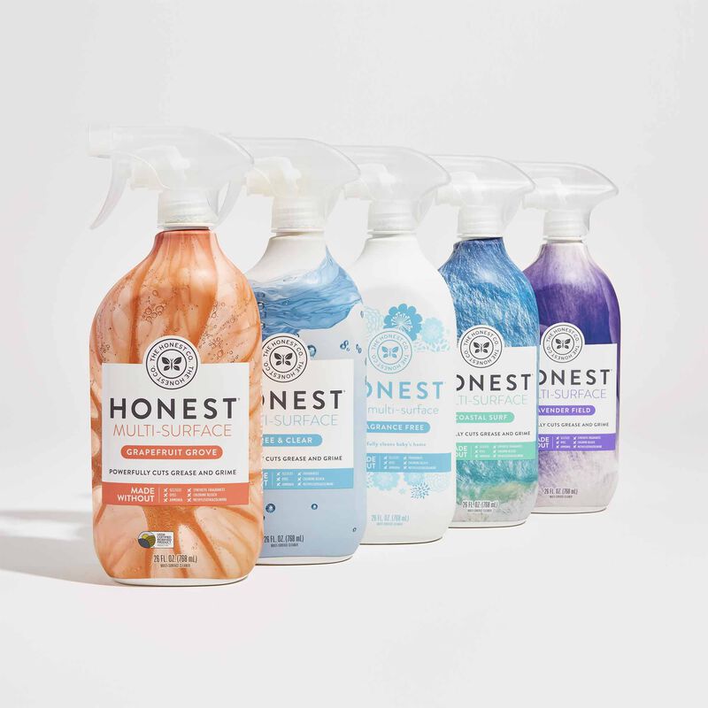 Group Image of all scents of Multi Surface Cleaner
