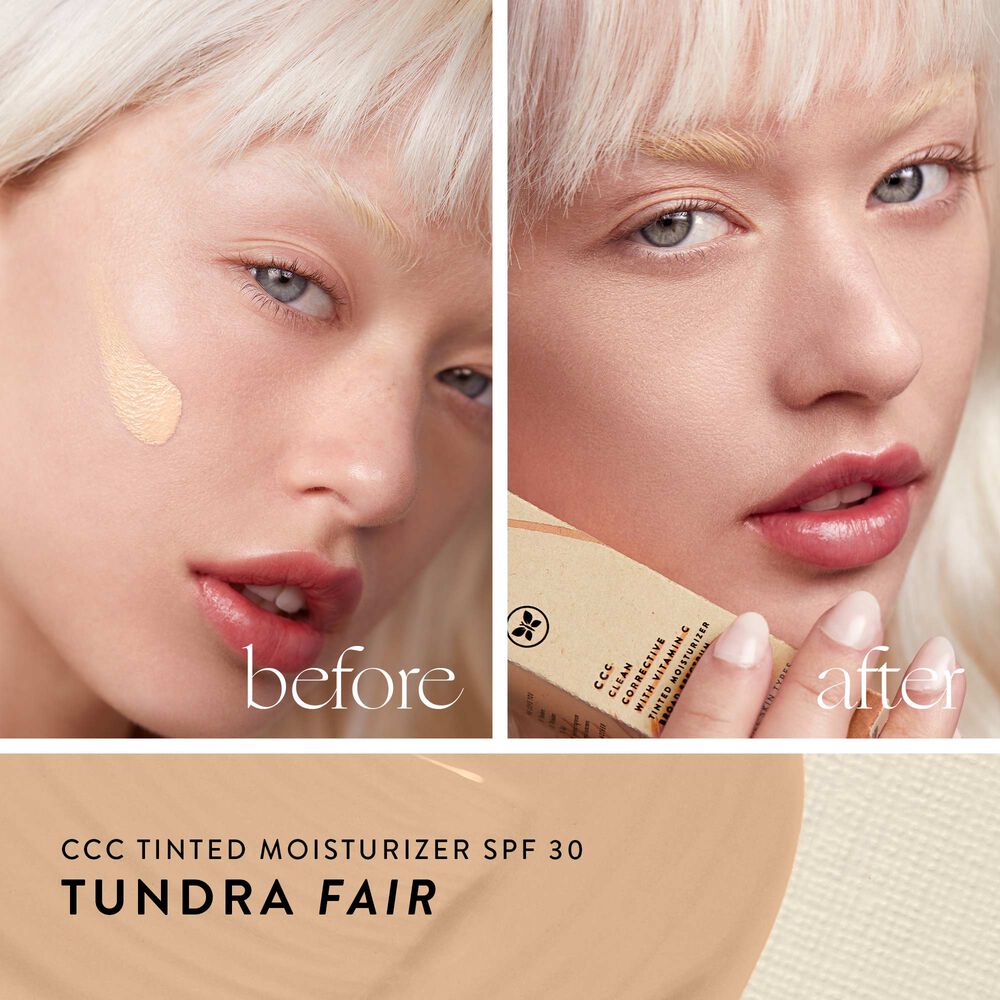 CCC Clean Corrective With Vitamin C Tinted Moisturizer Broad Spectrum SPF 30, Tundra