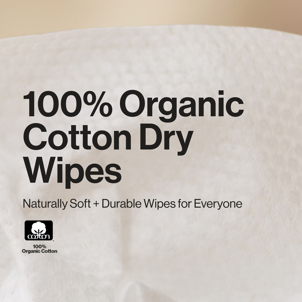 Honest Dry Wipes, 48 Count