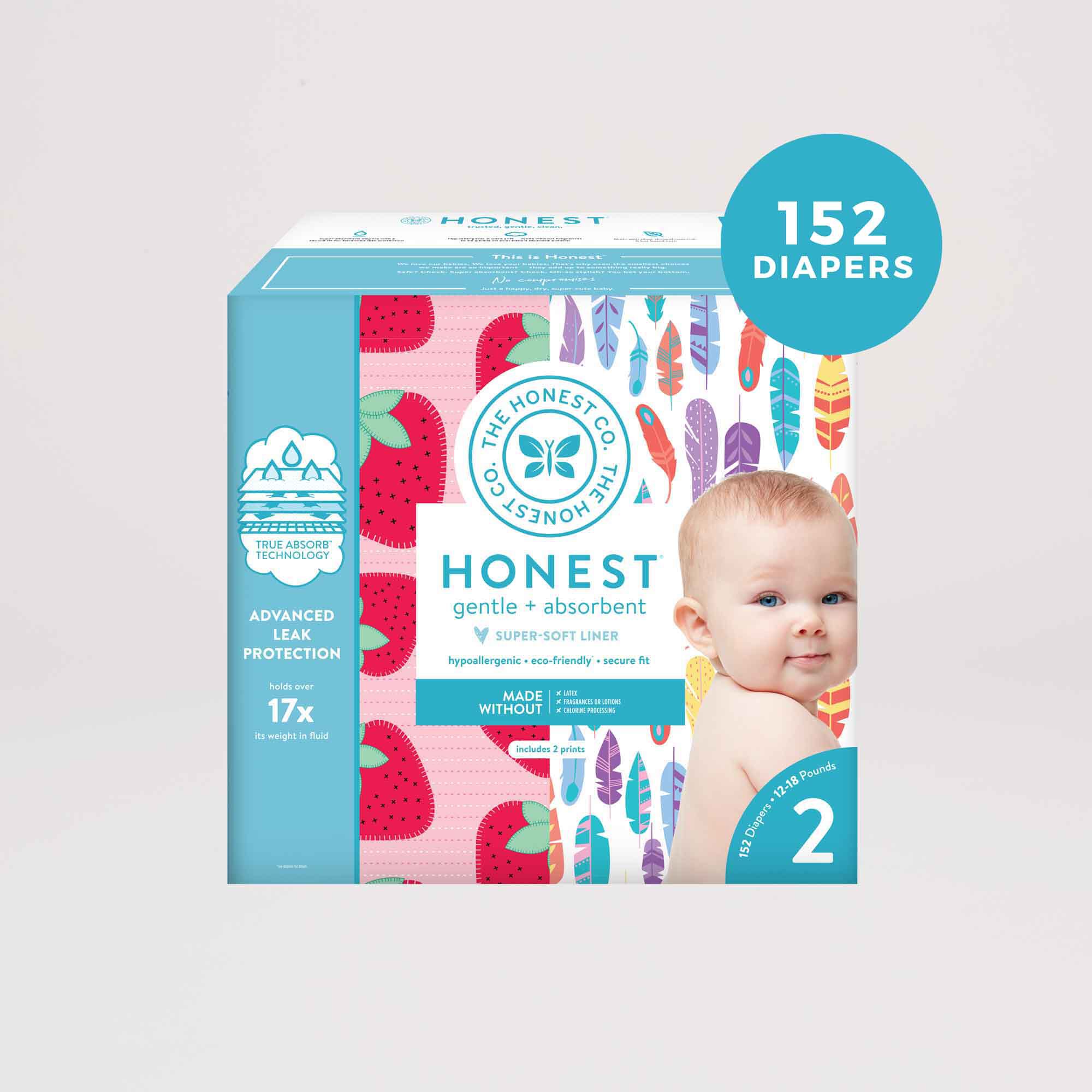 Honest best sale diapers bulk