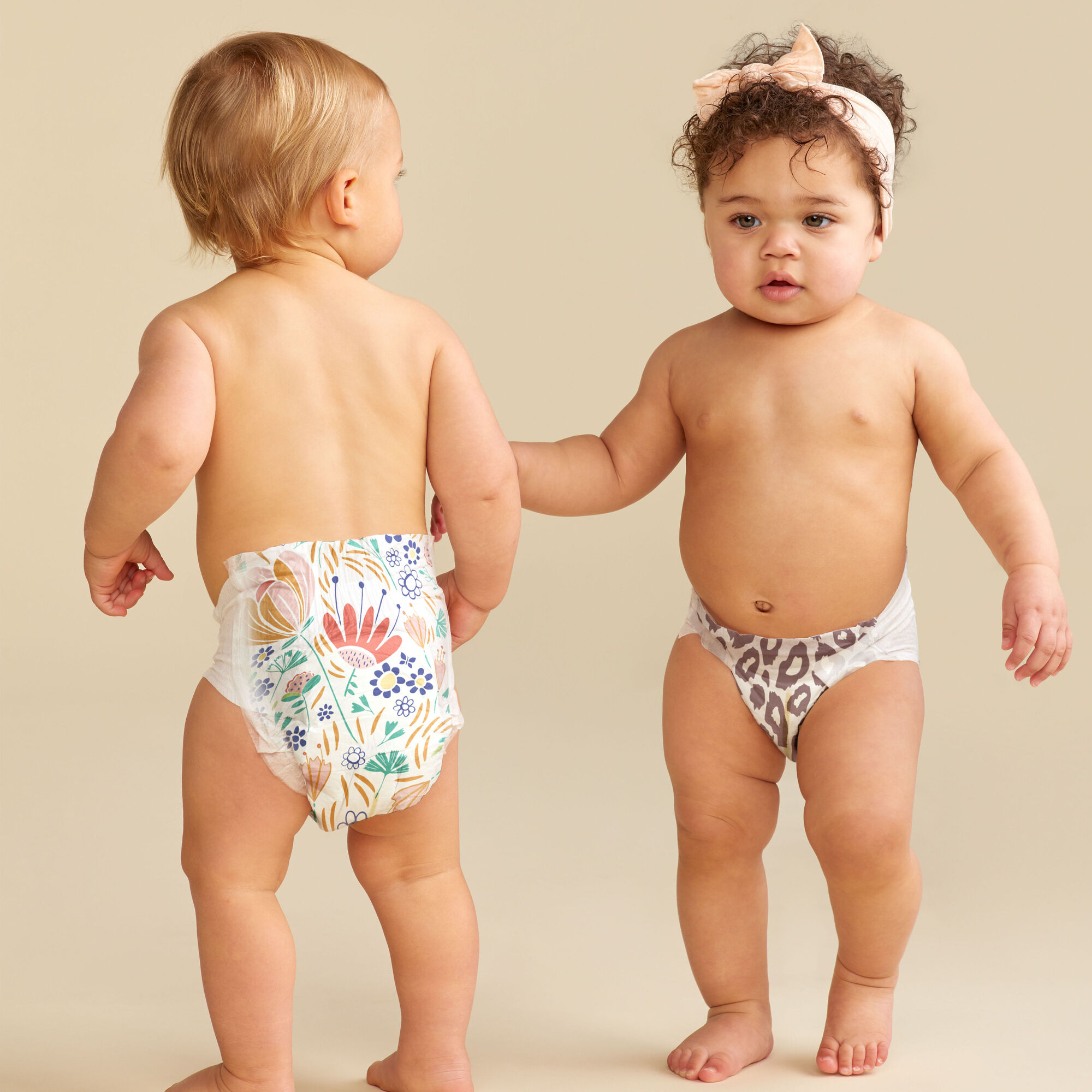Clean Conscious Diaper Box, Wild Thang + Flower Power, Size 3