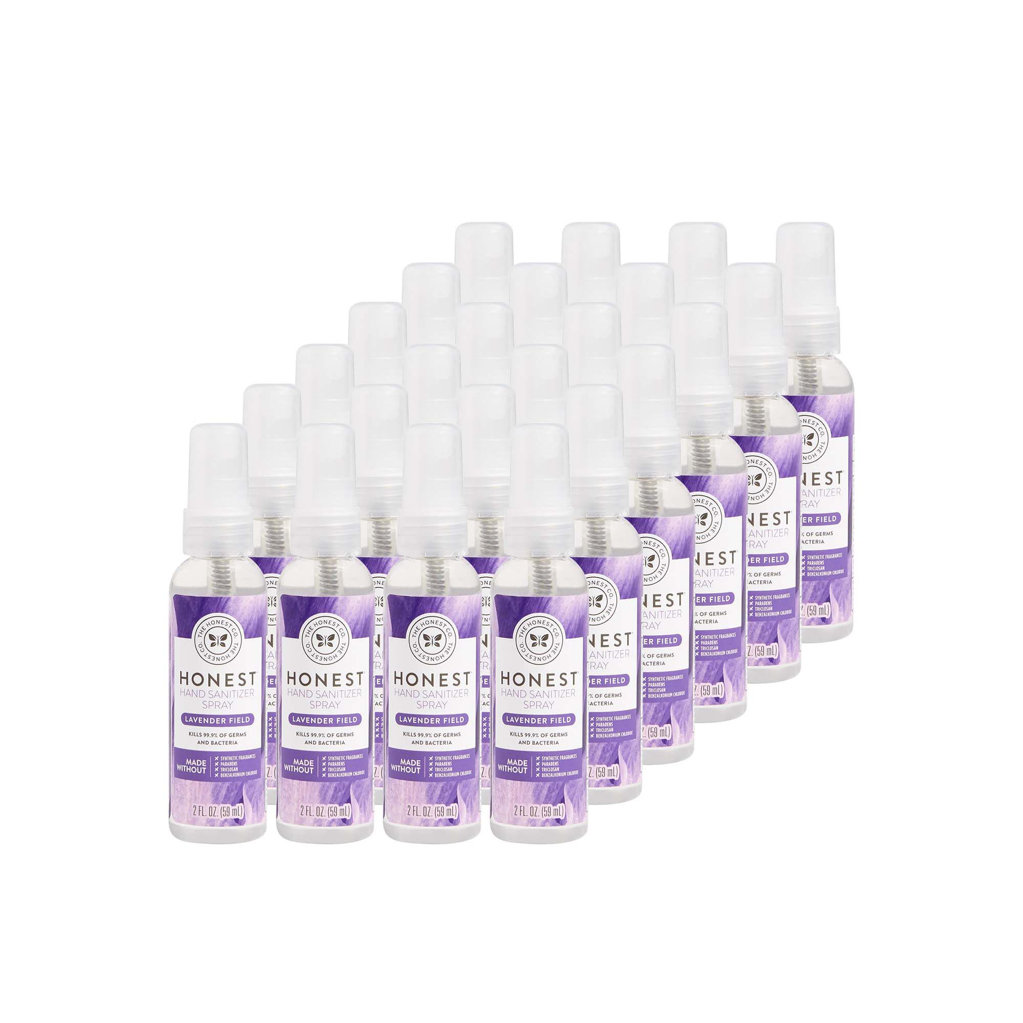 Hand Sanitizer Spray, Lavender Field, 24-Pack
