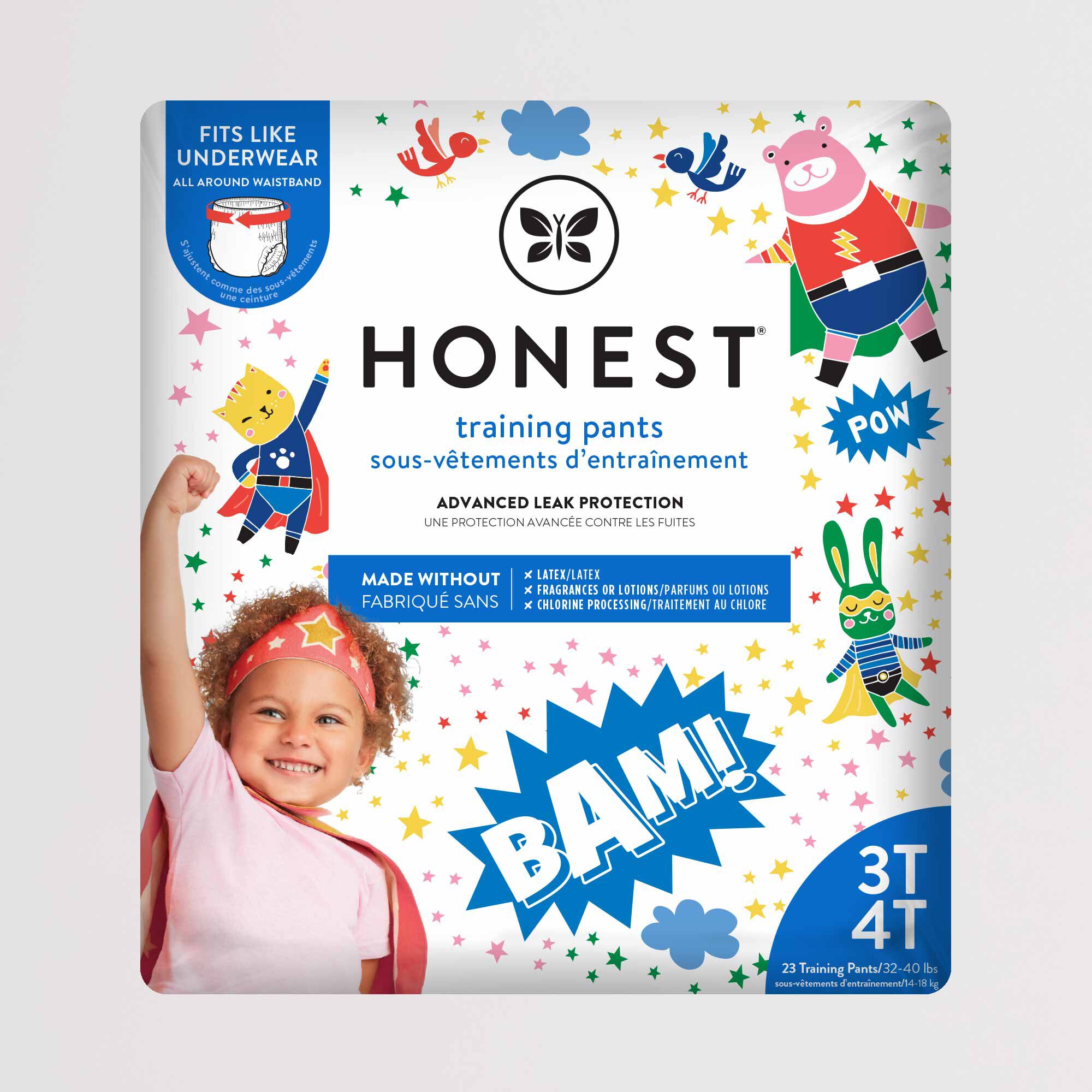 honest company training pants canada