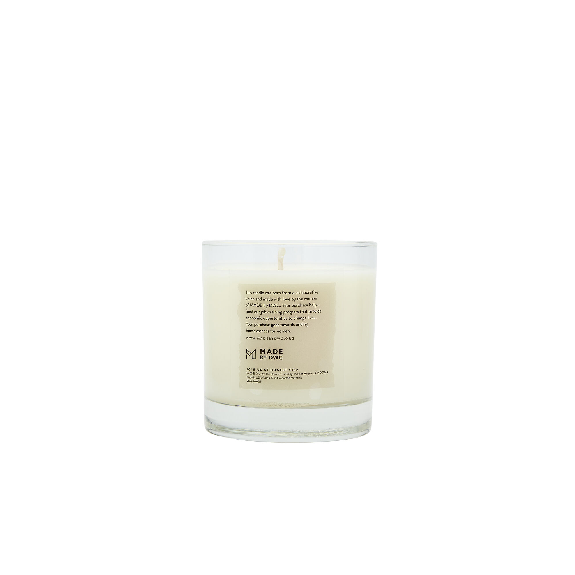 Honest x Made by D.W.C. Calming Myrrh Scented Candle