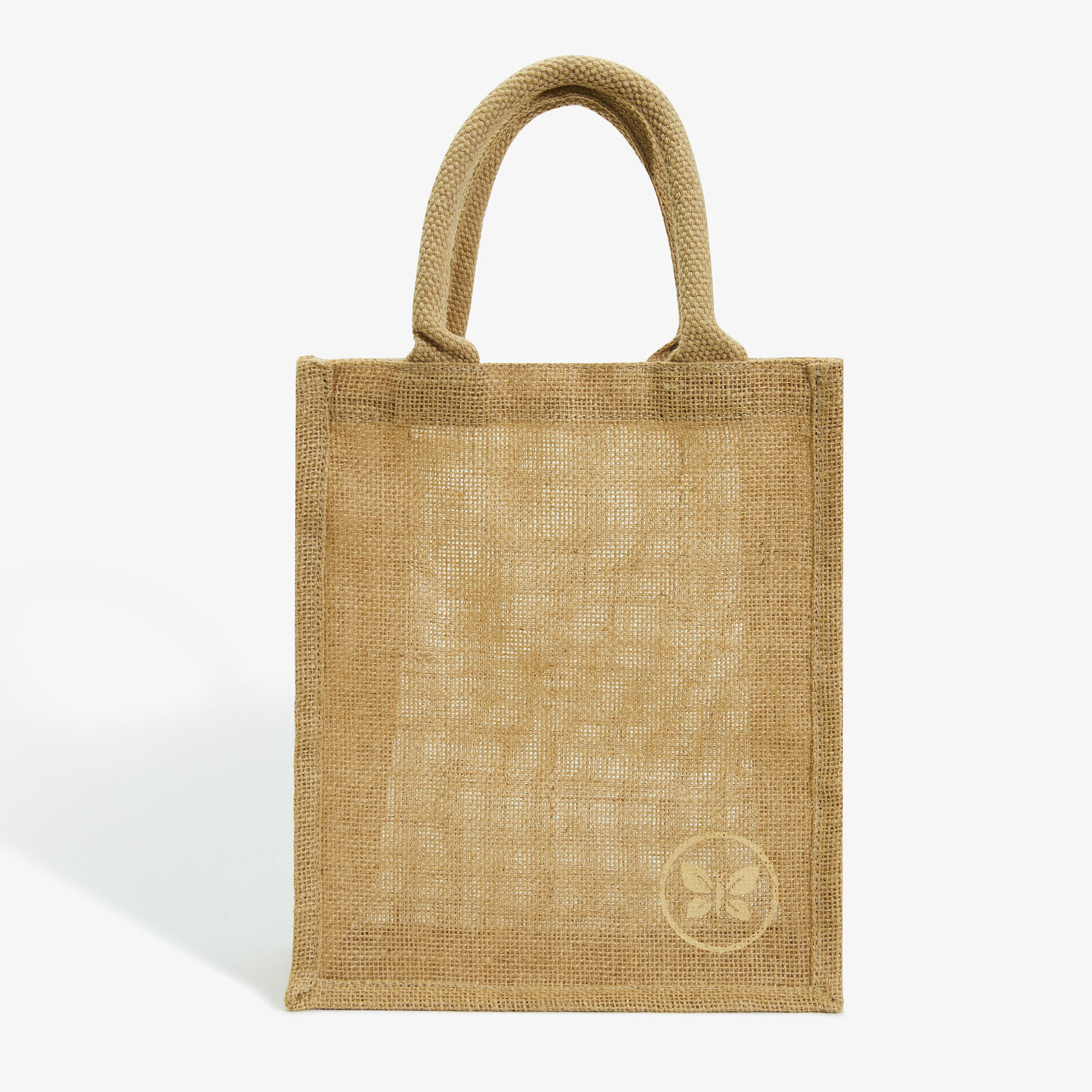 Mirror Natural Jute Tote Box Bag – Sanskriti777