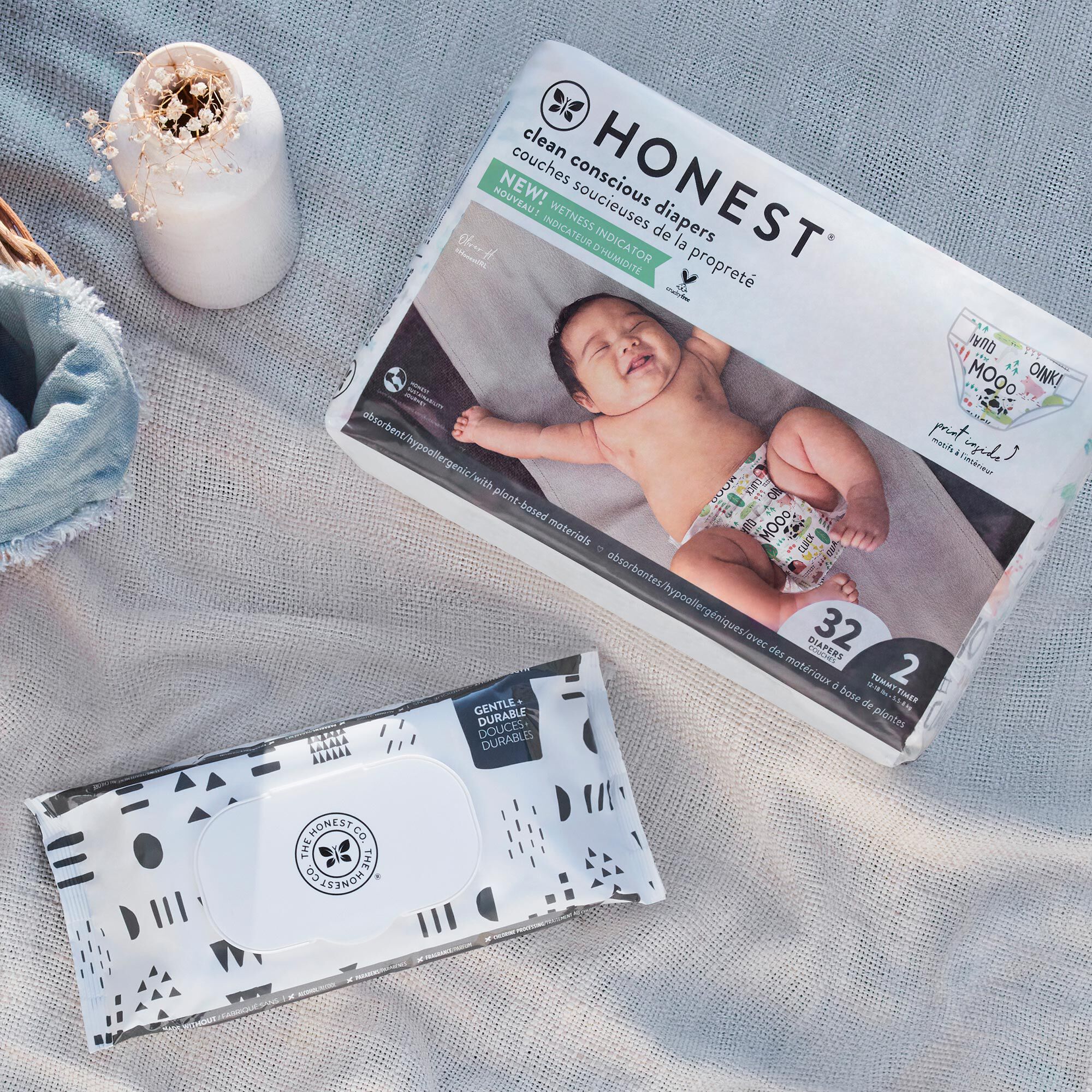 Diapers + Wipes Trial Kit