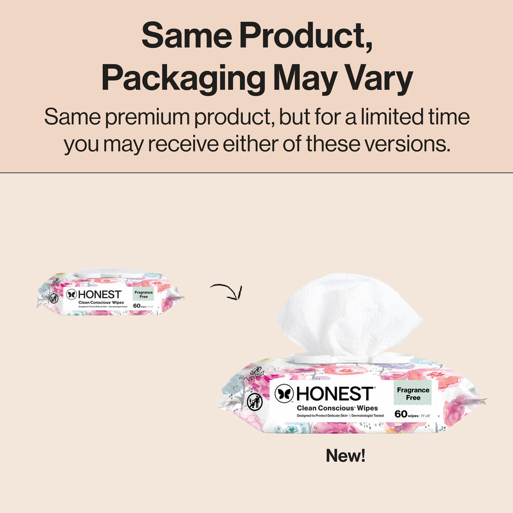 Rose Blossom, 60 Count Wipes