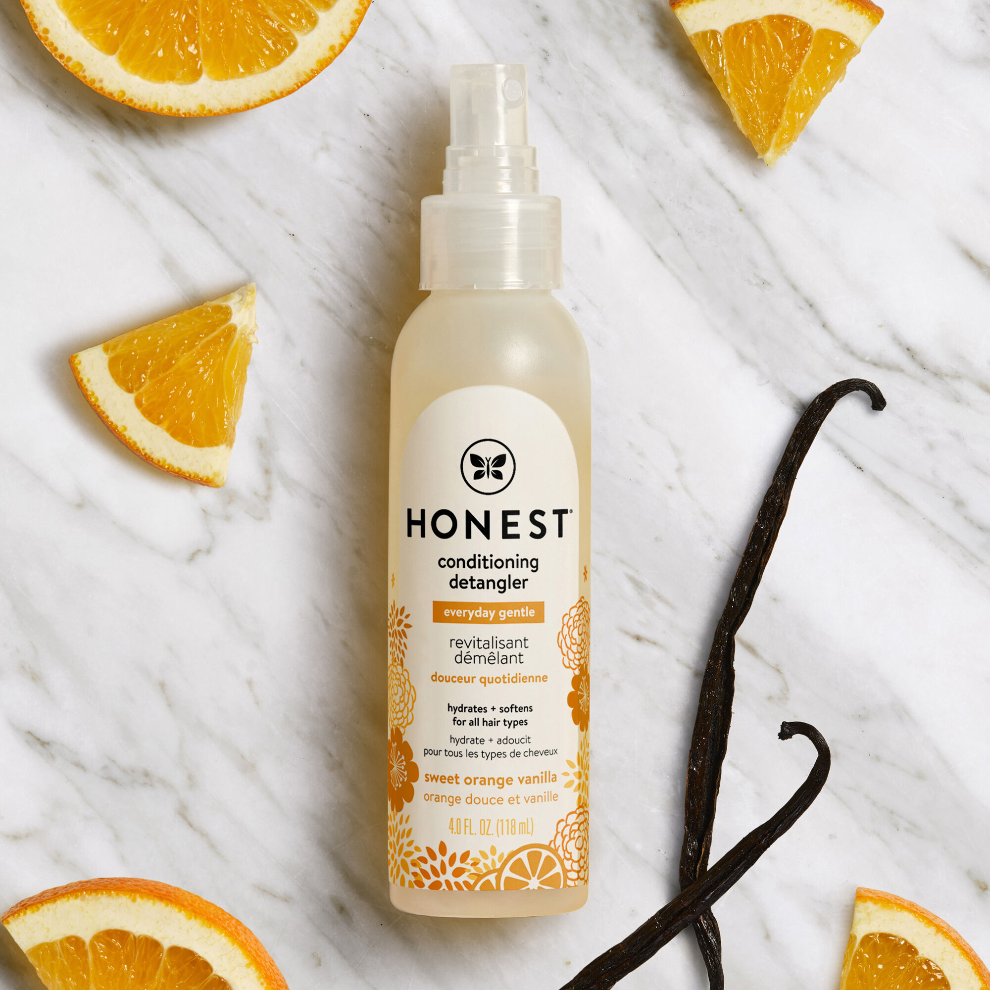 Conditioning Hair Detangler Spray Honest Honest