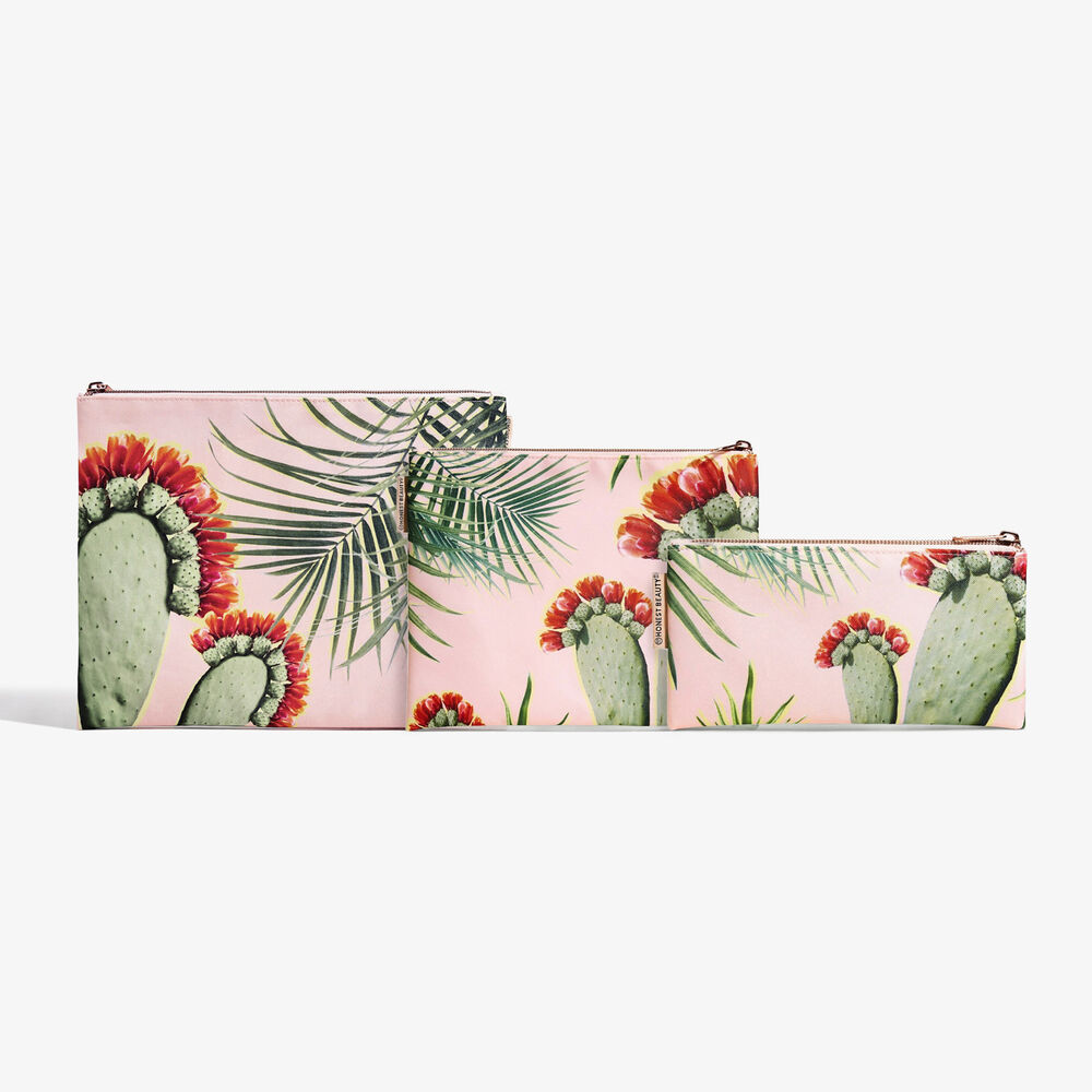 Palm Print Beauty Bag