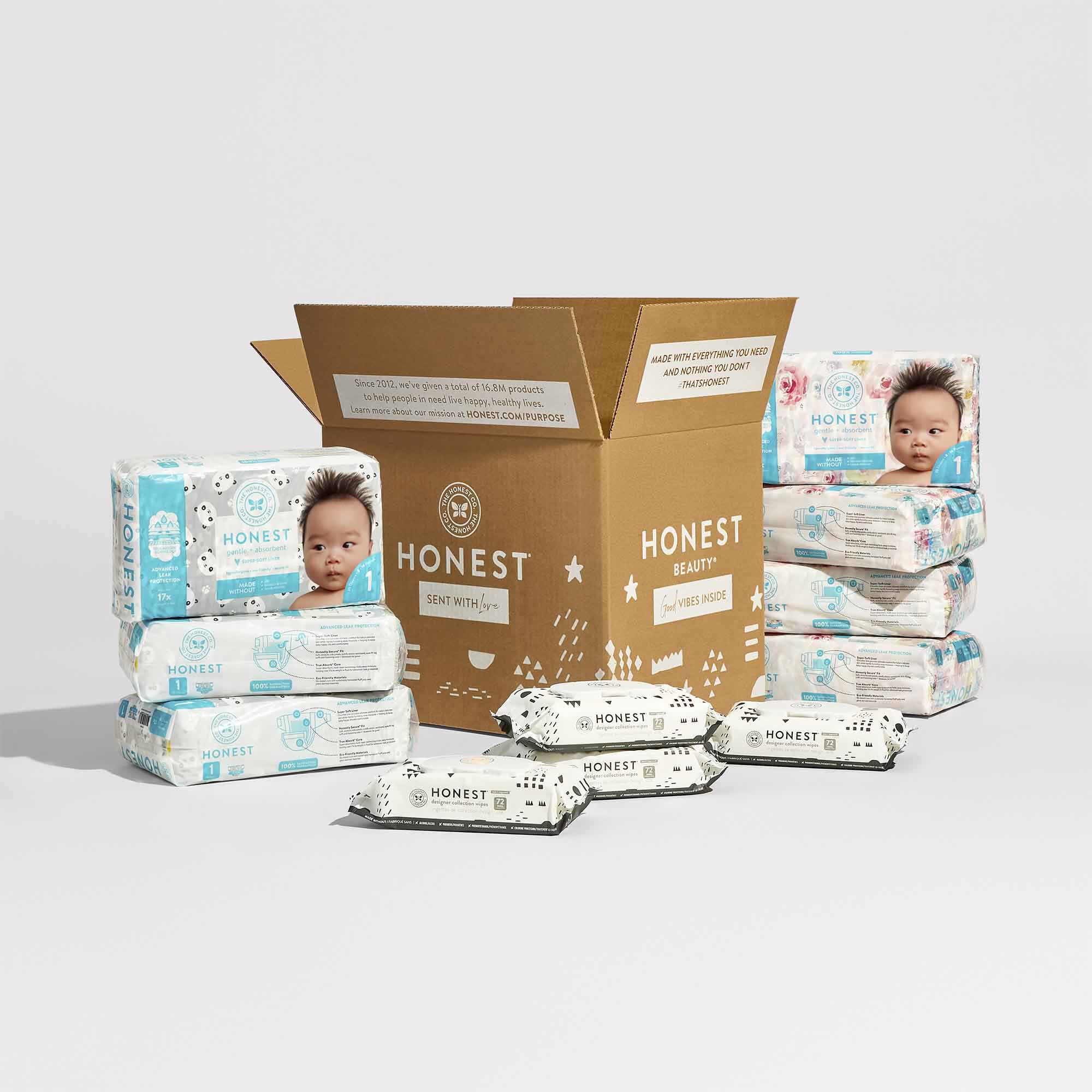 Diaper Subscription Monthly Diapers & Wipes l The Honest Company