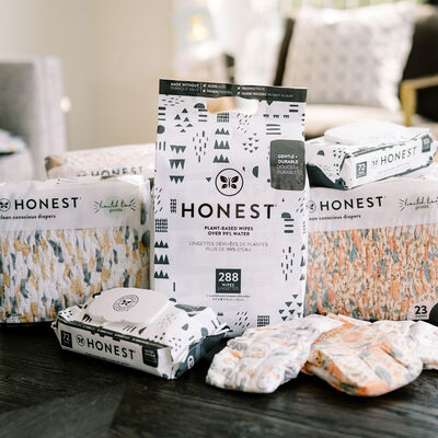 Honest Wipes, Pattern Play, 288 Count