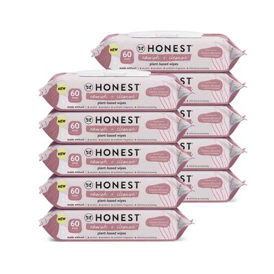 Scented Wipes, Nourish + Cleanse, 600 Count