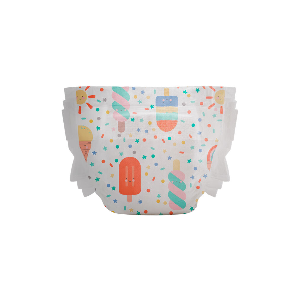 Honest Clean Conscious Diaper®, Chilly Cheeks, Size 5