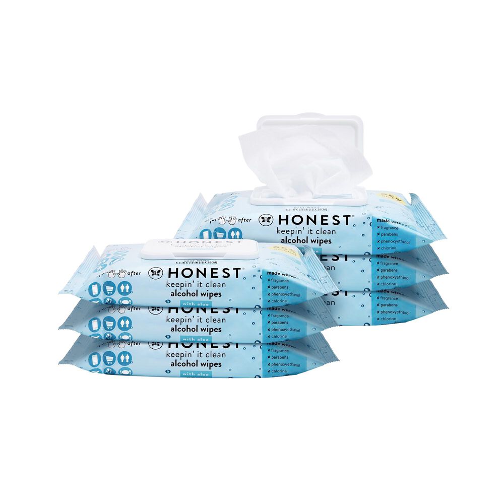 Sanitizing Alcohol Wipes, 300 Count, Free + Clear