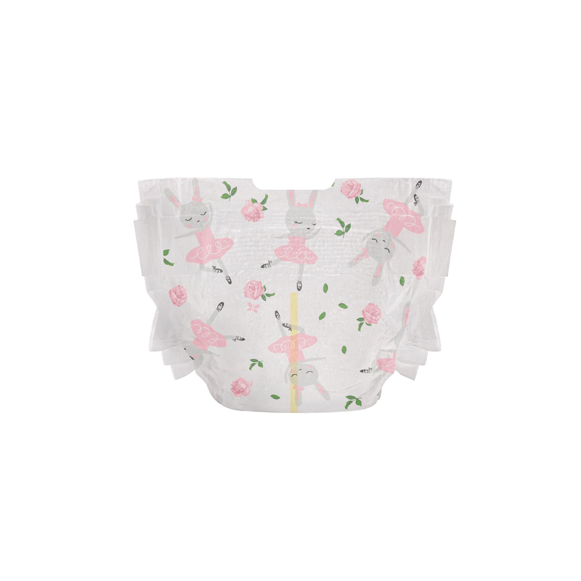 Clean Conscious Diaper, Tutu Cute, Size NB