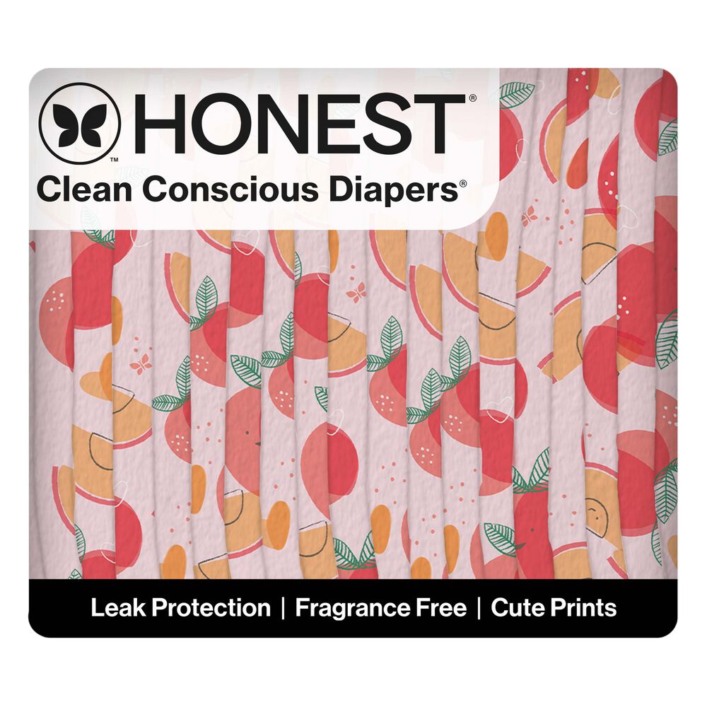 Honest Clean Conscious Diaper®, Just Peachy, Size 3