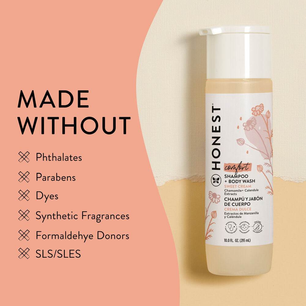 Shampoo + Body Wash, Comfort