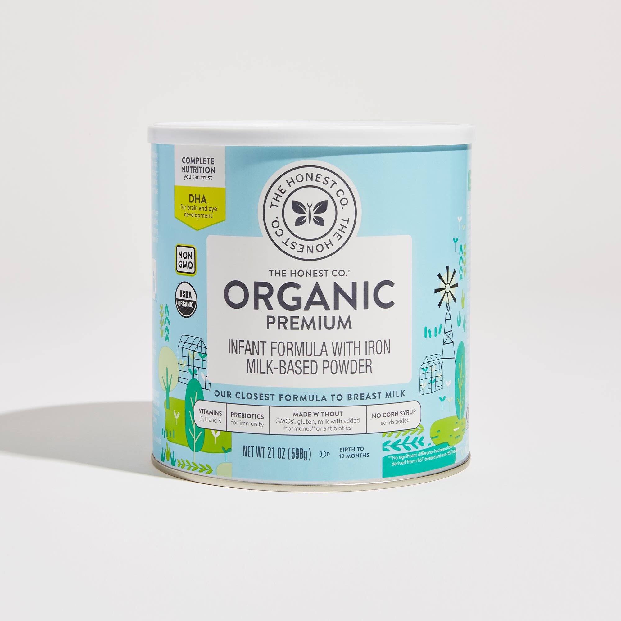 Organic Premium Infant Formula Honest