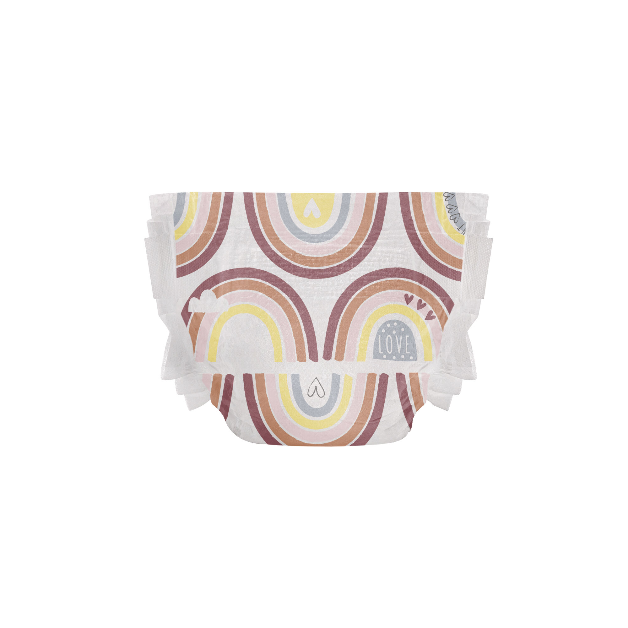 Clean Conscious Diaper, Catching Rainbows, Size 5