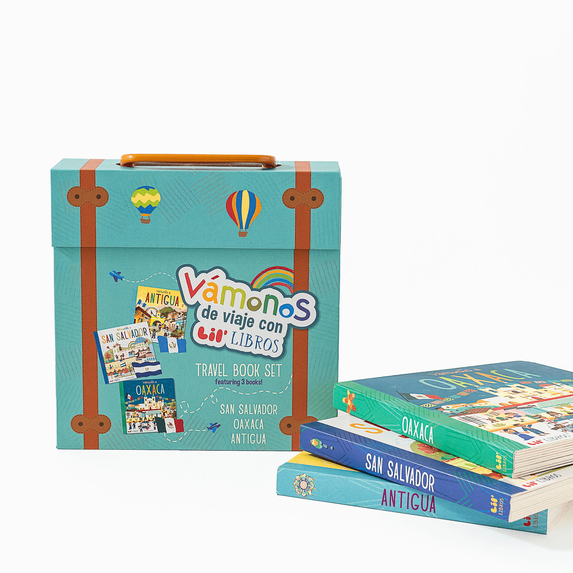 Lil' Libros Vámonos Latin America Travel Set Box
