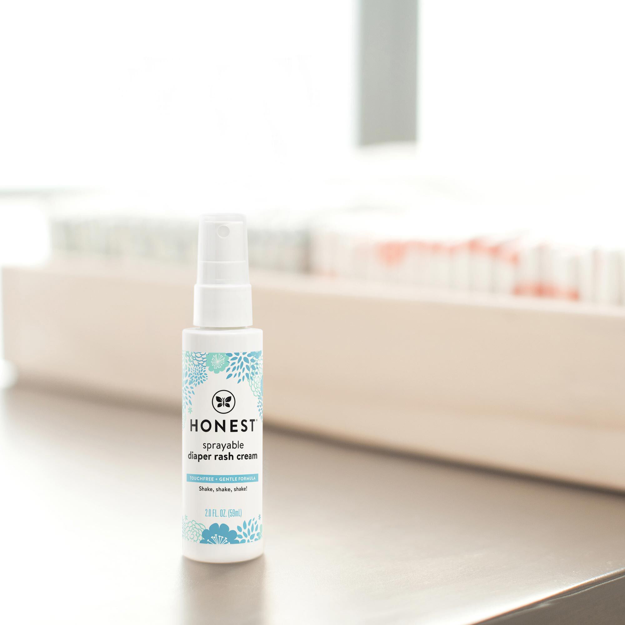 Diaper Rash Cream Spray Honest