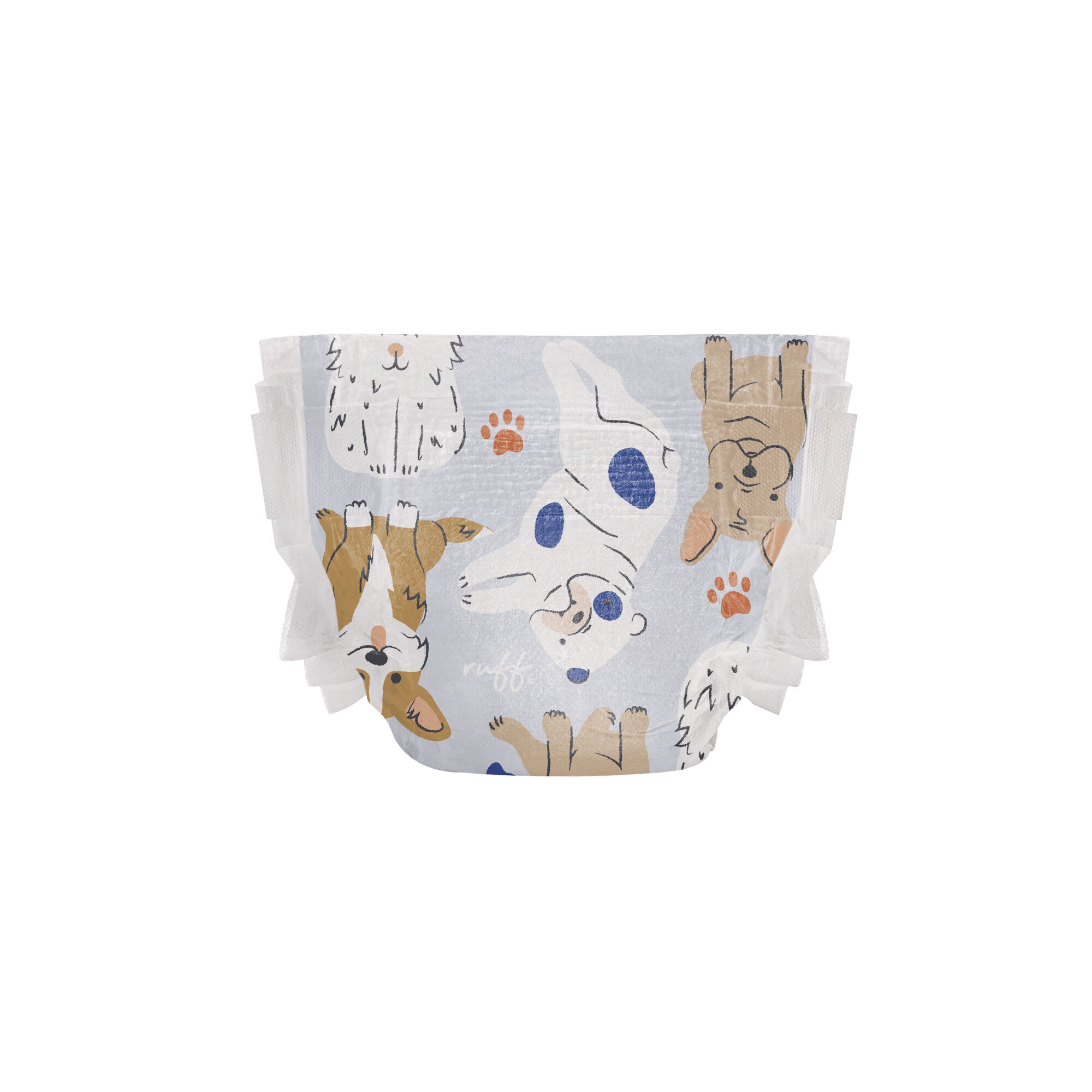 Clean Conscious Diaper, It's A Paw-ty, Size 5